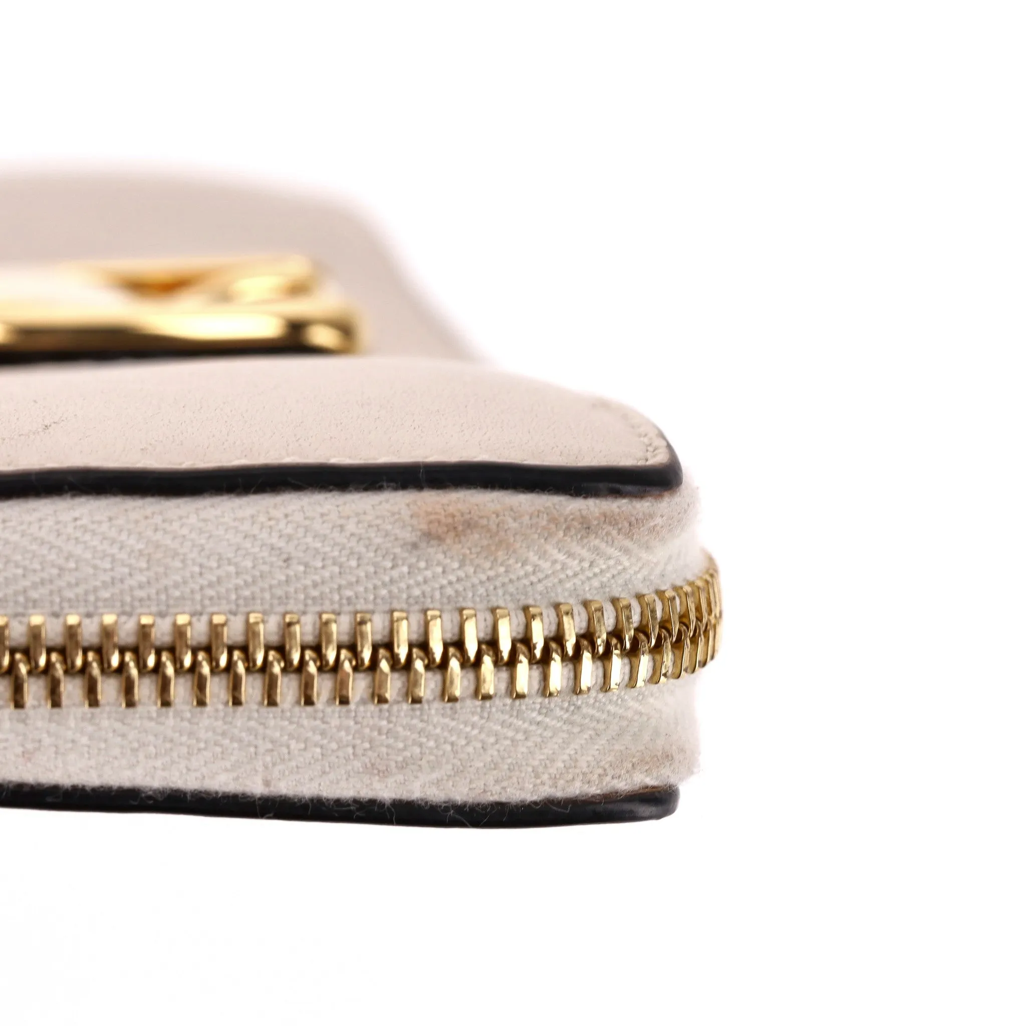 Gucci Sylvie Web Stripe Leather Wallet