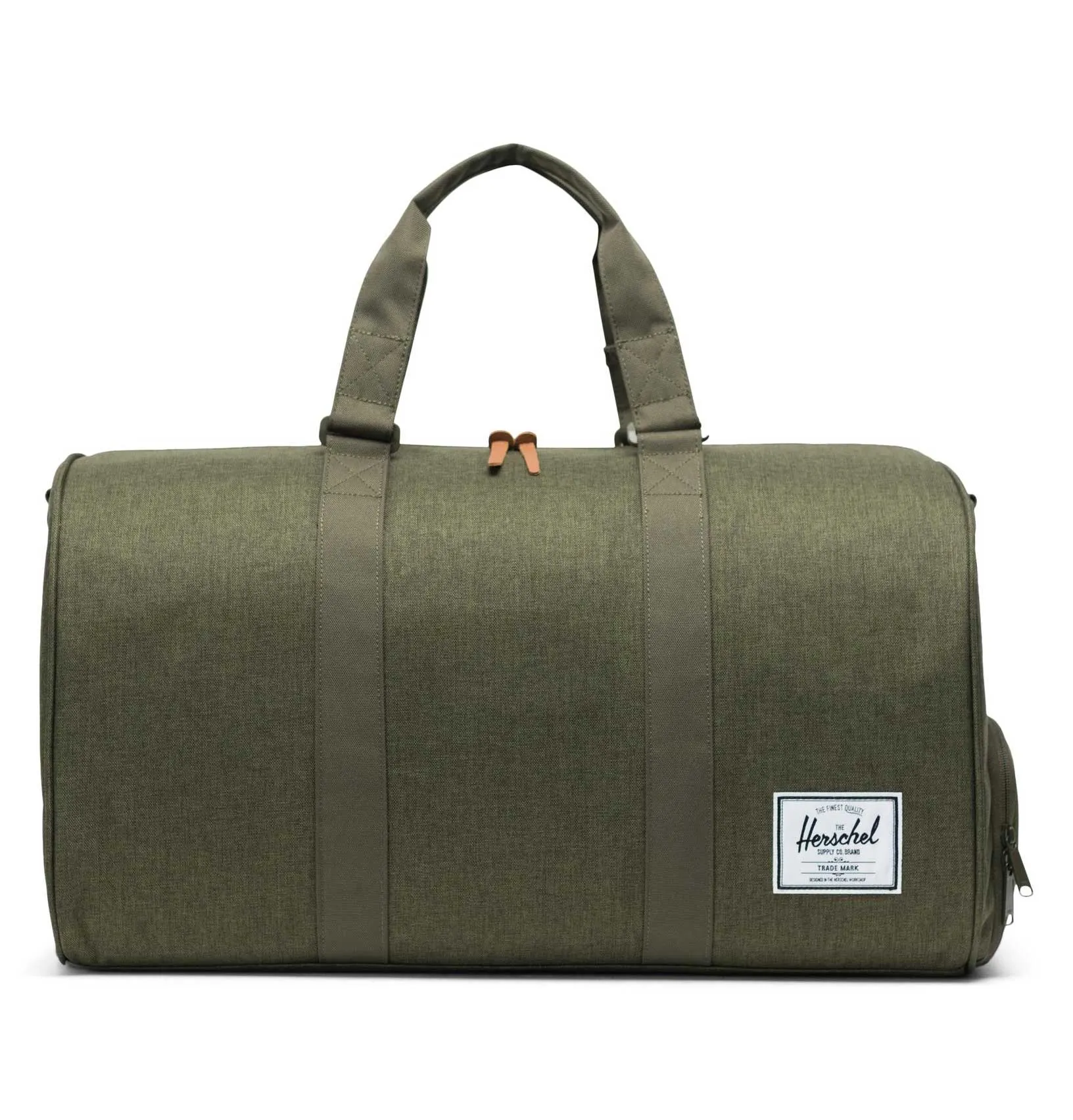 Herschel Novel Duffle Bag – Olive Crosshatch