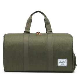Herschel Novel Duffle Bag – Olive Crosshatch