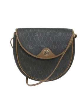 Honeycomb Canvas PVC Leather Shoulder Bag