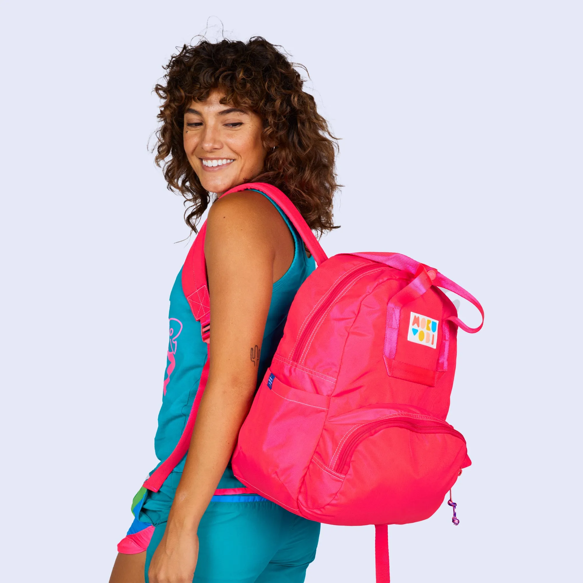 Hot Pink Atlas Backpack