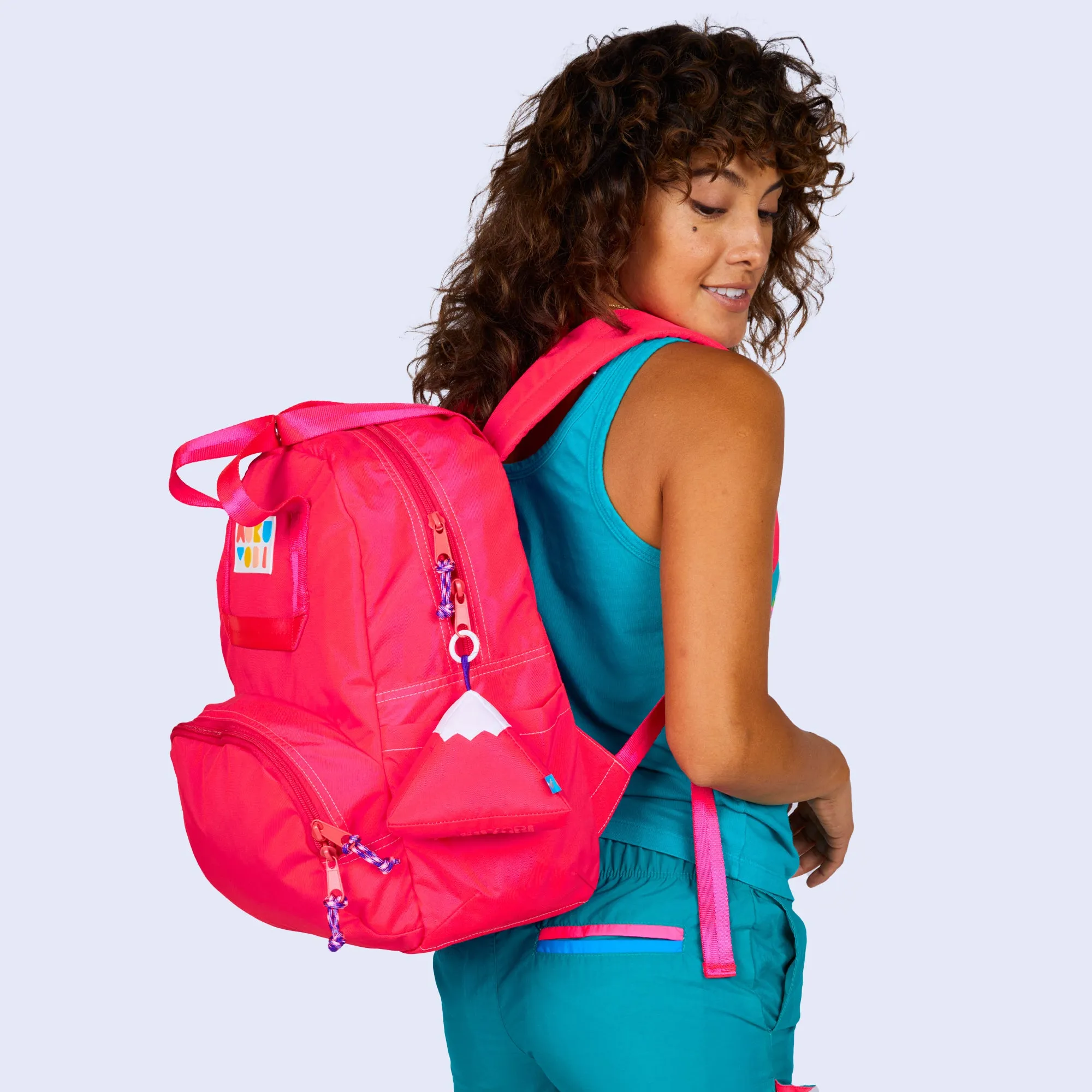 Hot Pink Atlas Backpack