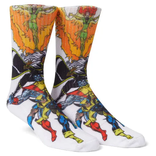 Huf X-Men Sense Shattering Crew Sock
