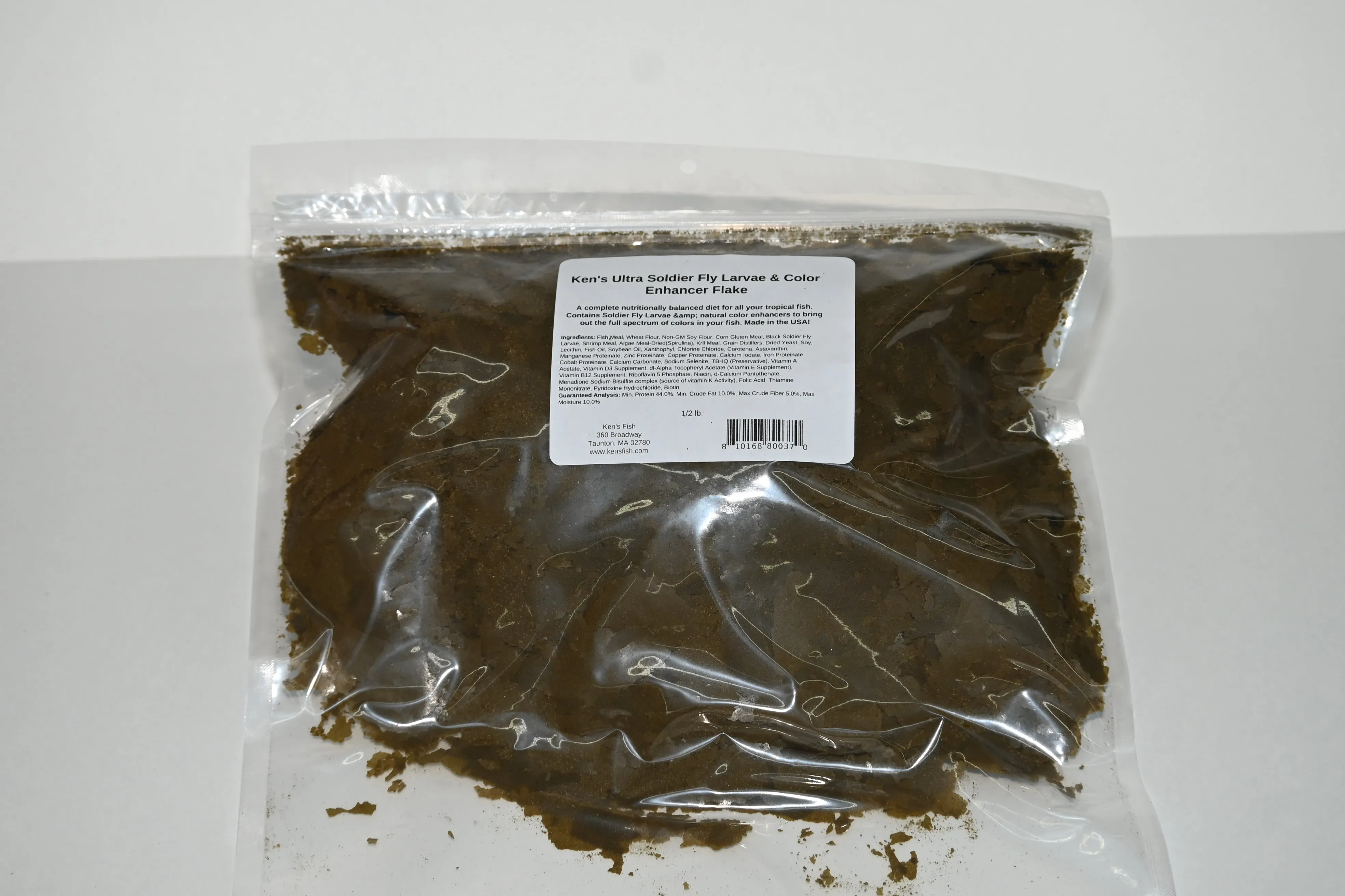 Ken's Ultra Soldier Fly Larvae & Color Enhancer Flake