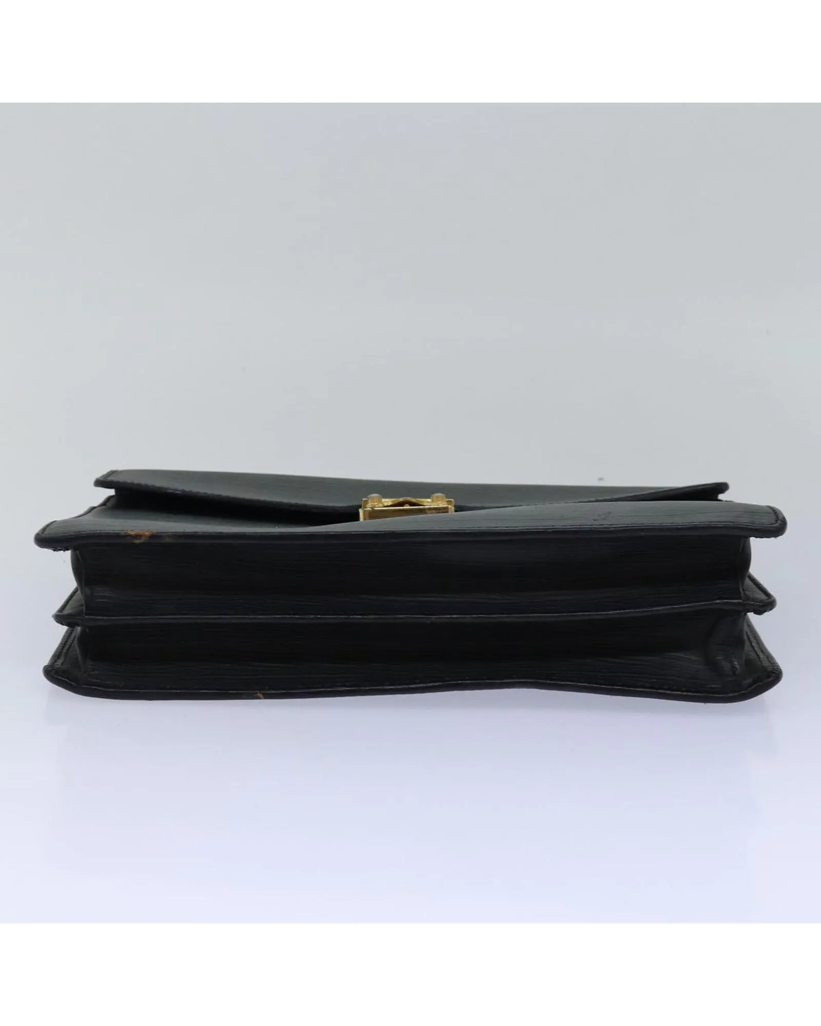 Leather Hand Bag with Key Accessory and Handle Drop