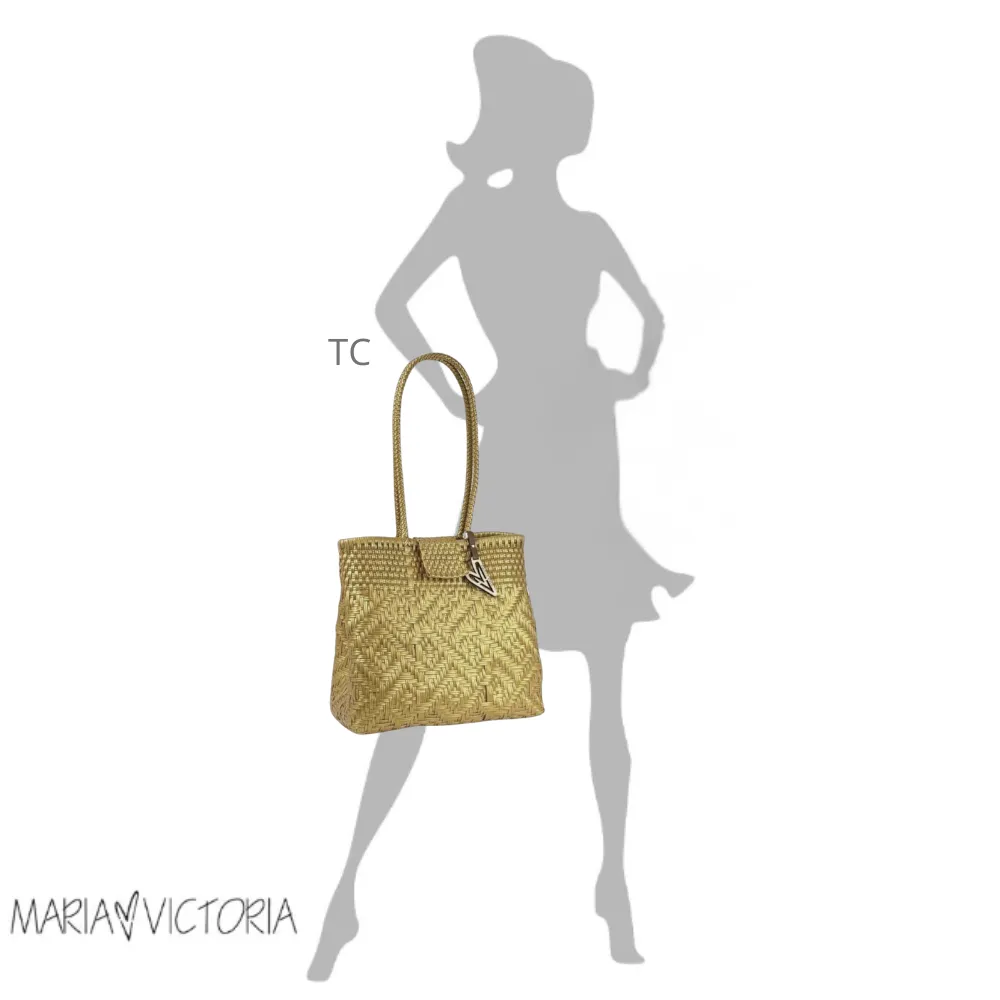 Maria Victoria | Flare TC | Upcycled, Handwoven, Shoulder Bag