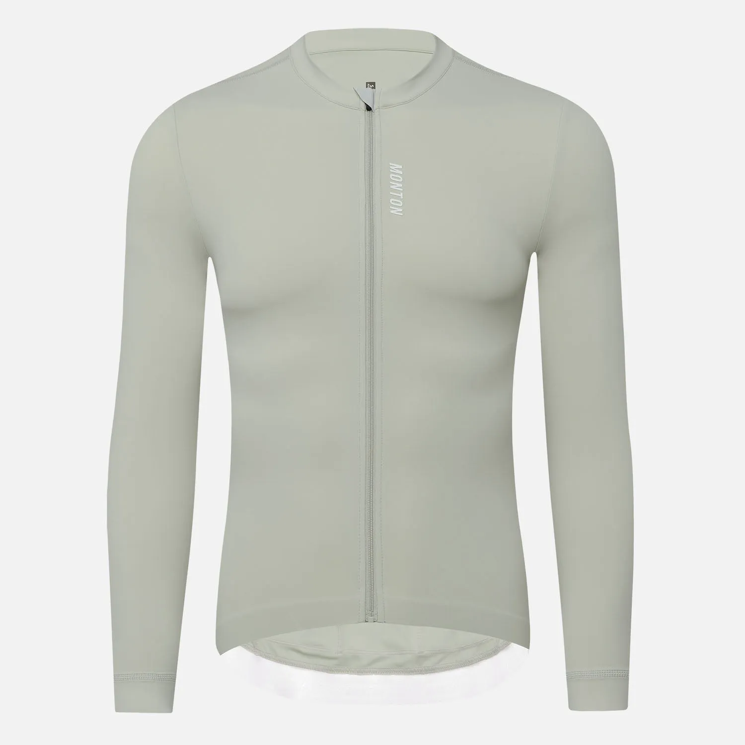 Men's LS Cycling Jersey Reki Light Grey