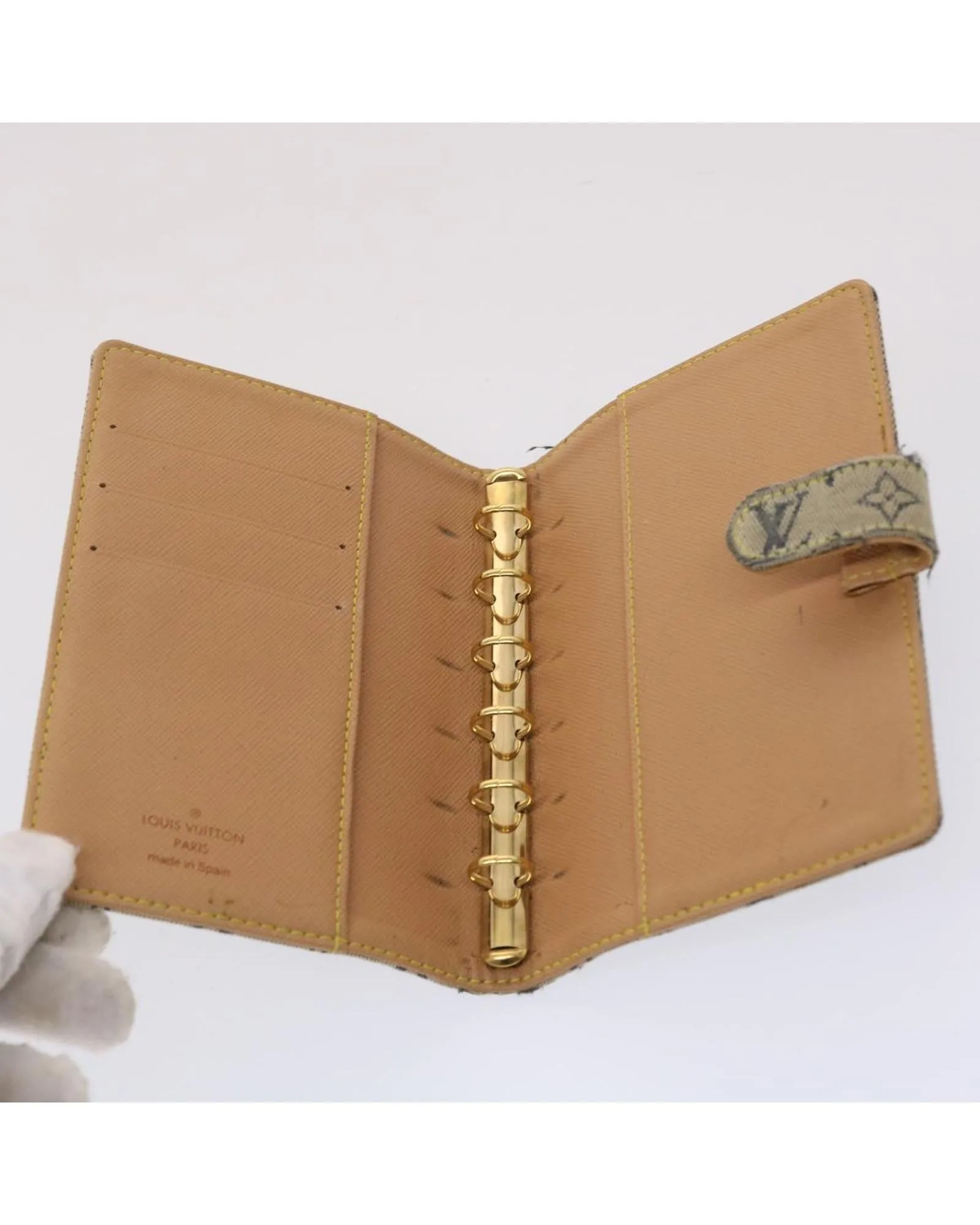 Mini Monogram Day Planner Cover with Accessories