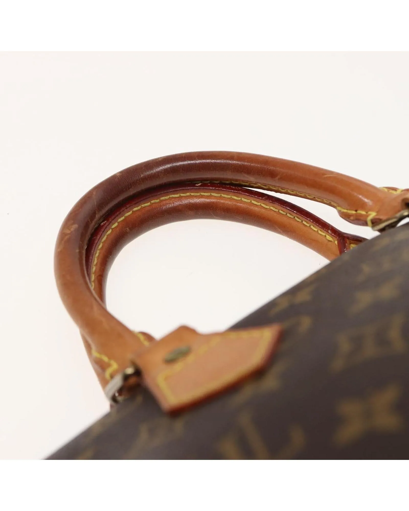 Monogram Canvas Alma Hand Bag with Top Handle