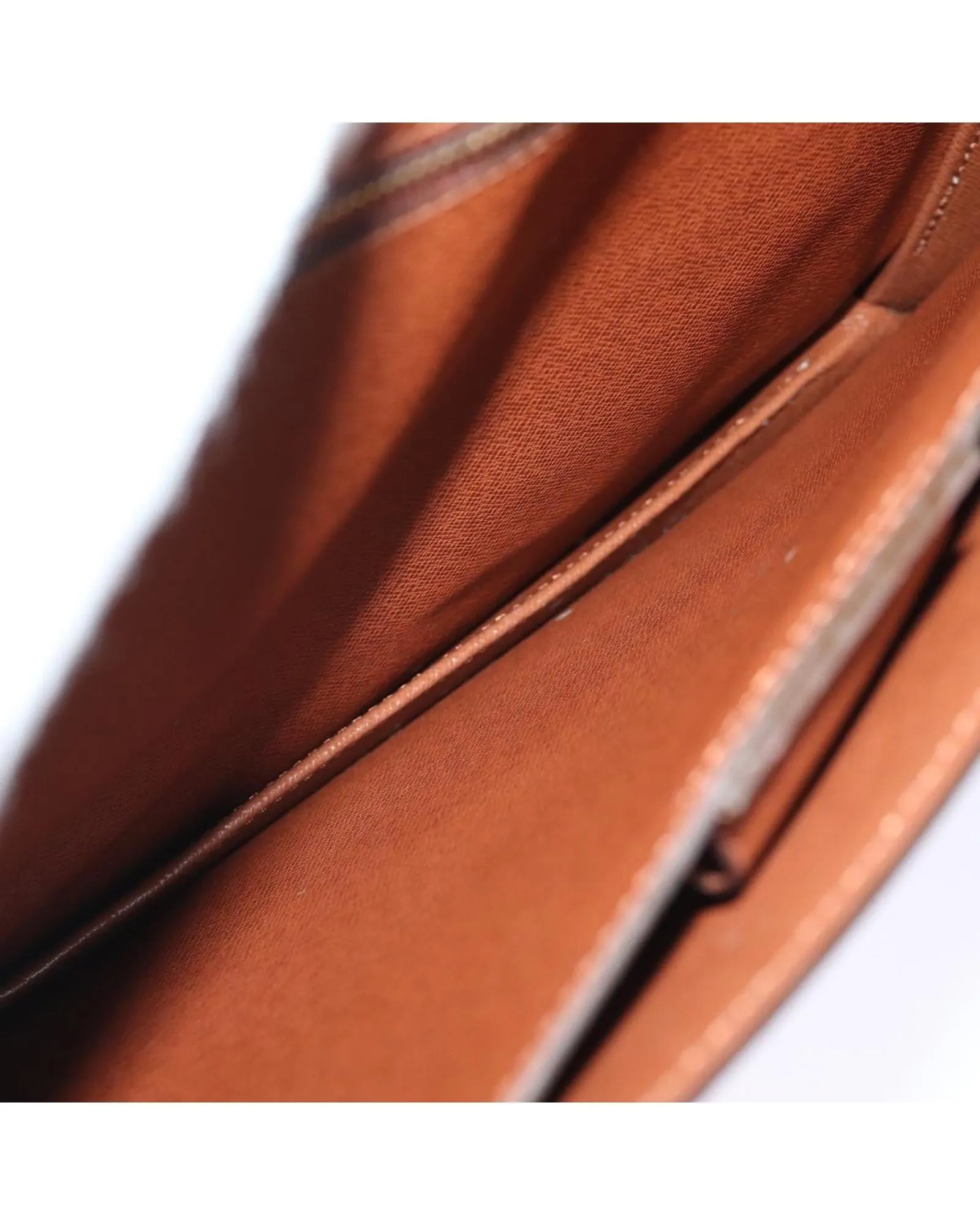 Monogram Canvas Briefcase with Key Accessory and French Craftsmanship