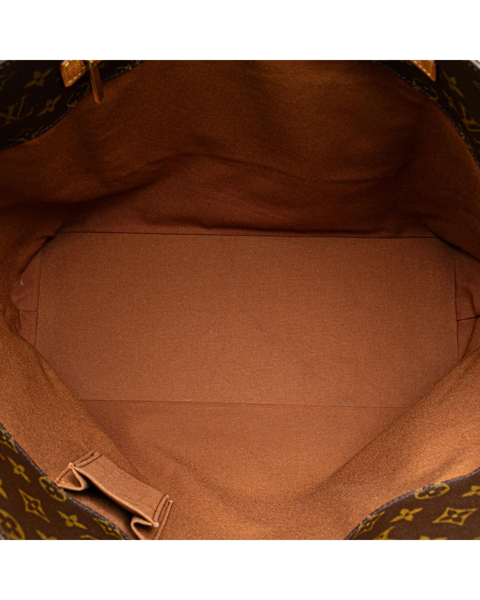 Monogram Canvas Cabas Alto with Vachetta Leather Straps