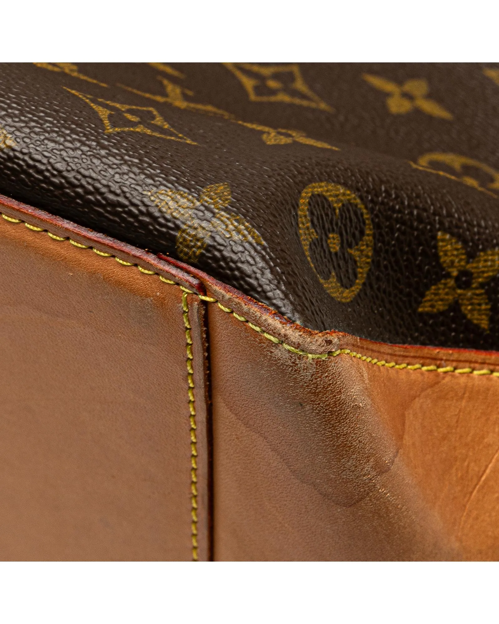 Monogram Canvas Cabas Alto with Vachetta Leather Straps