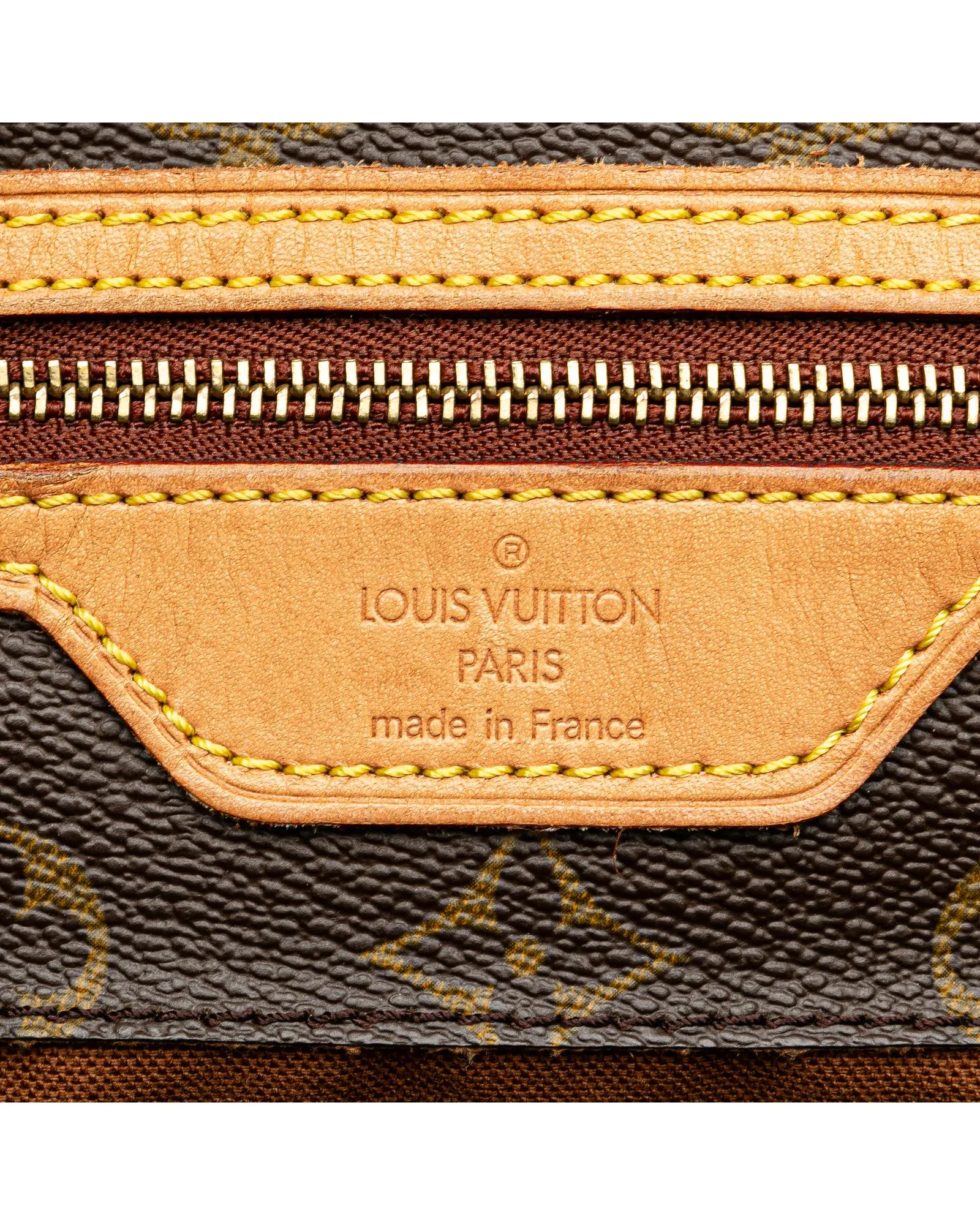 Monogram Canvas Cabas Alto with Vachetta Leather Straps