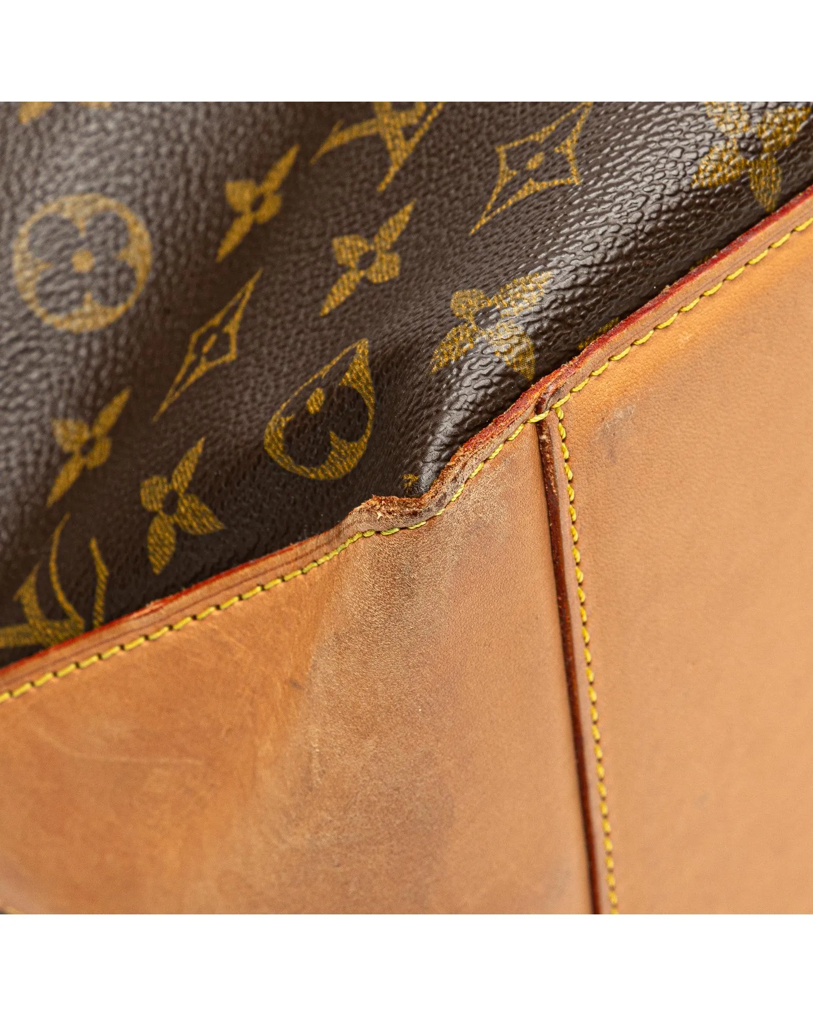 Monogram Canvas Cabas Alto with Vachetta Leather Straps