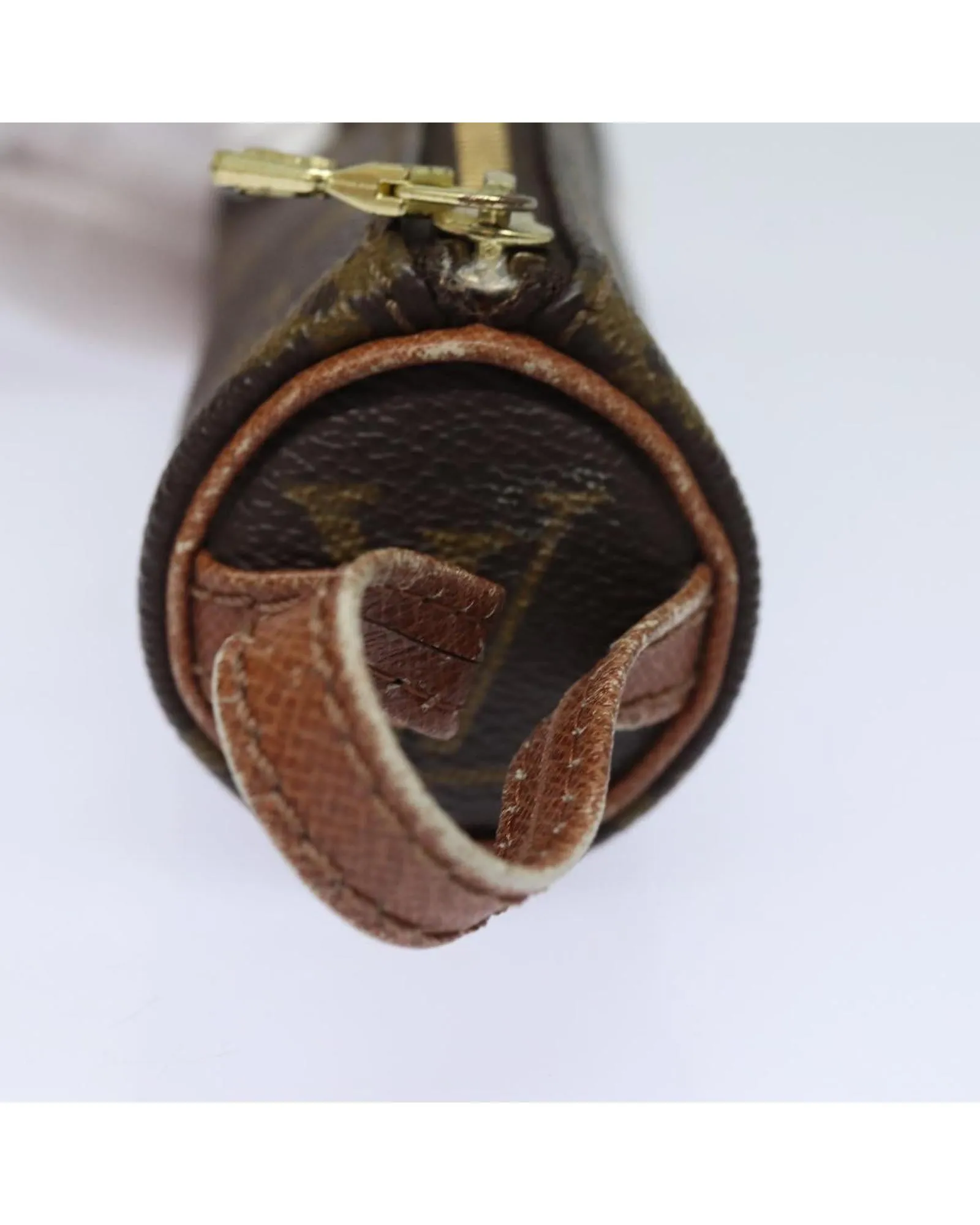 Monogram Canvas Golf Ball Pouch