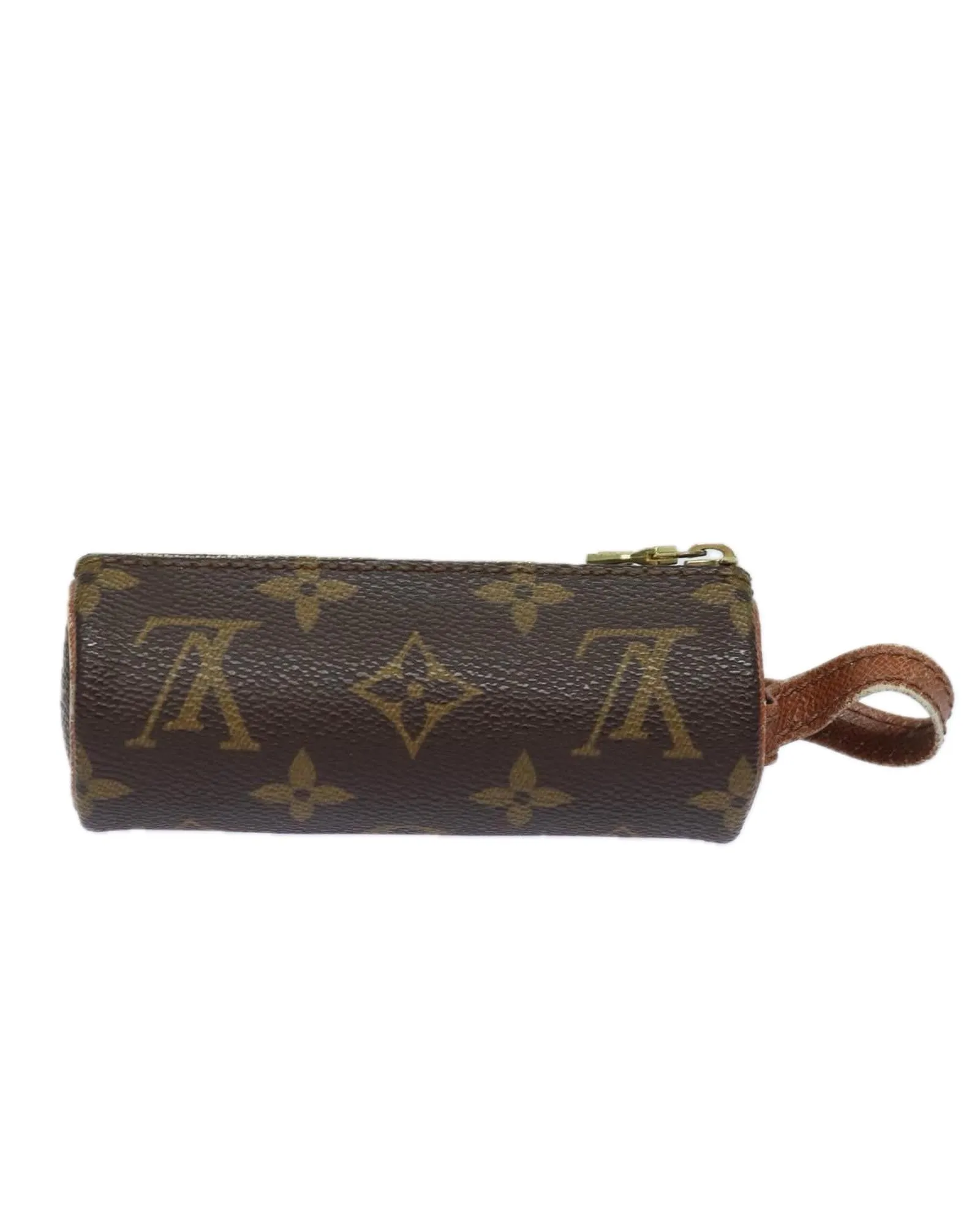 Monogram Canvas Golf Ball Pouch