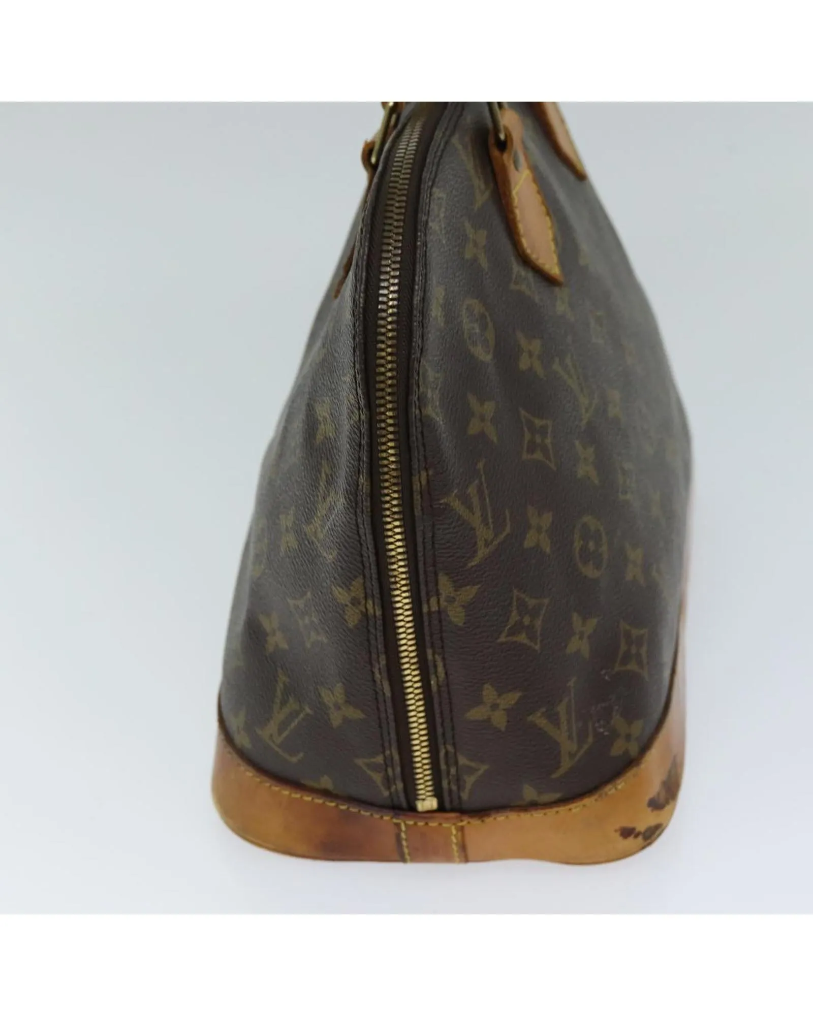Monogram Canvas Hand Bag with Accessories - Used