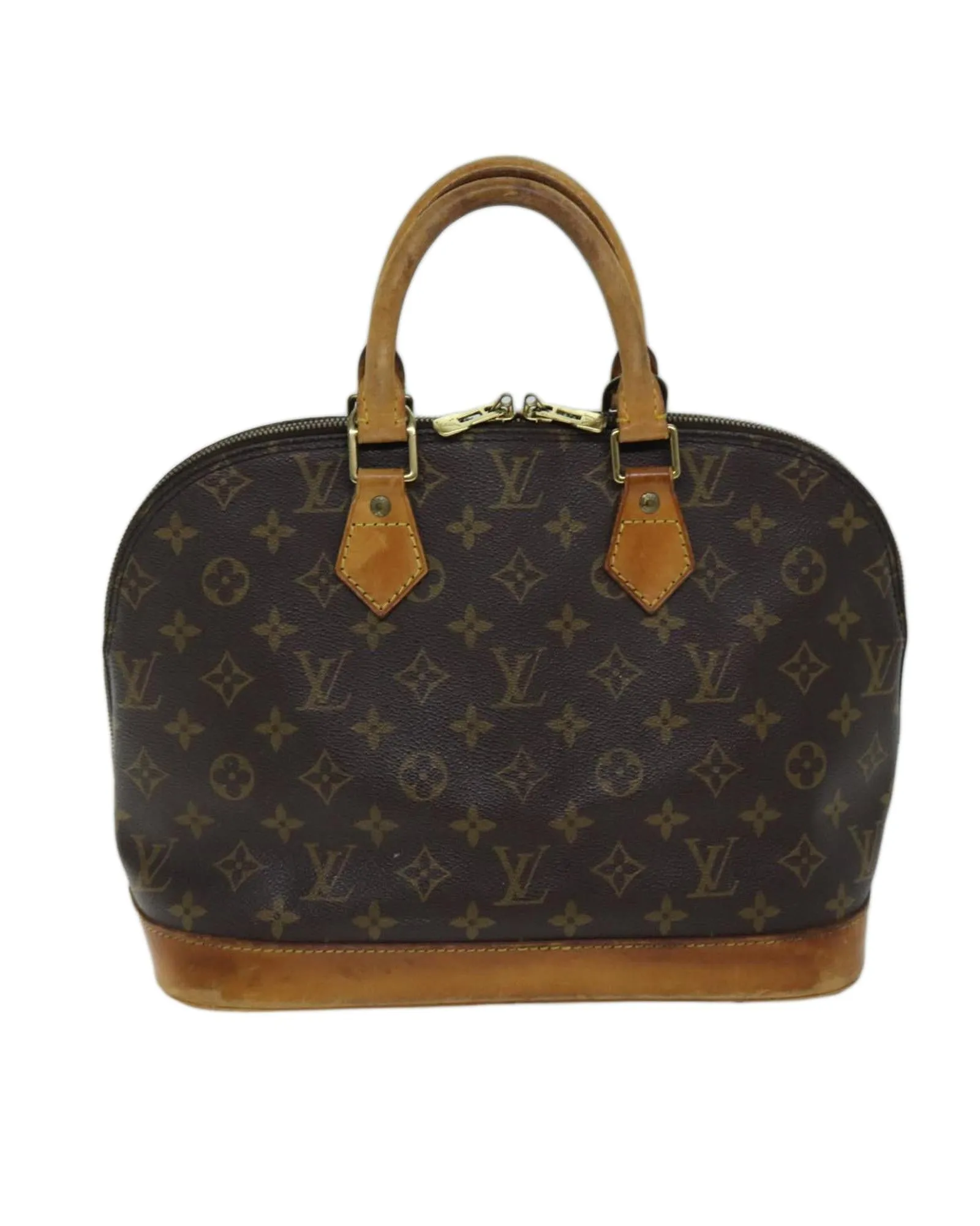 Monogram Canvas Hand Bag with Accessories - Used