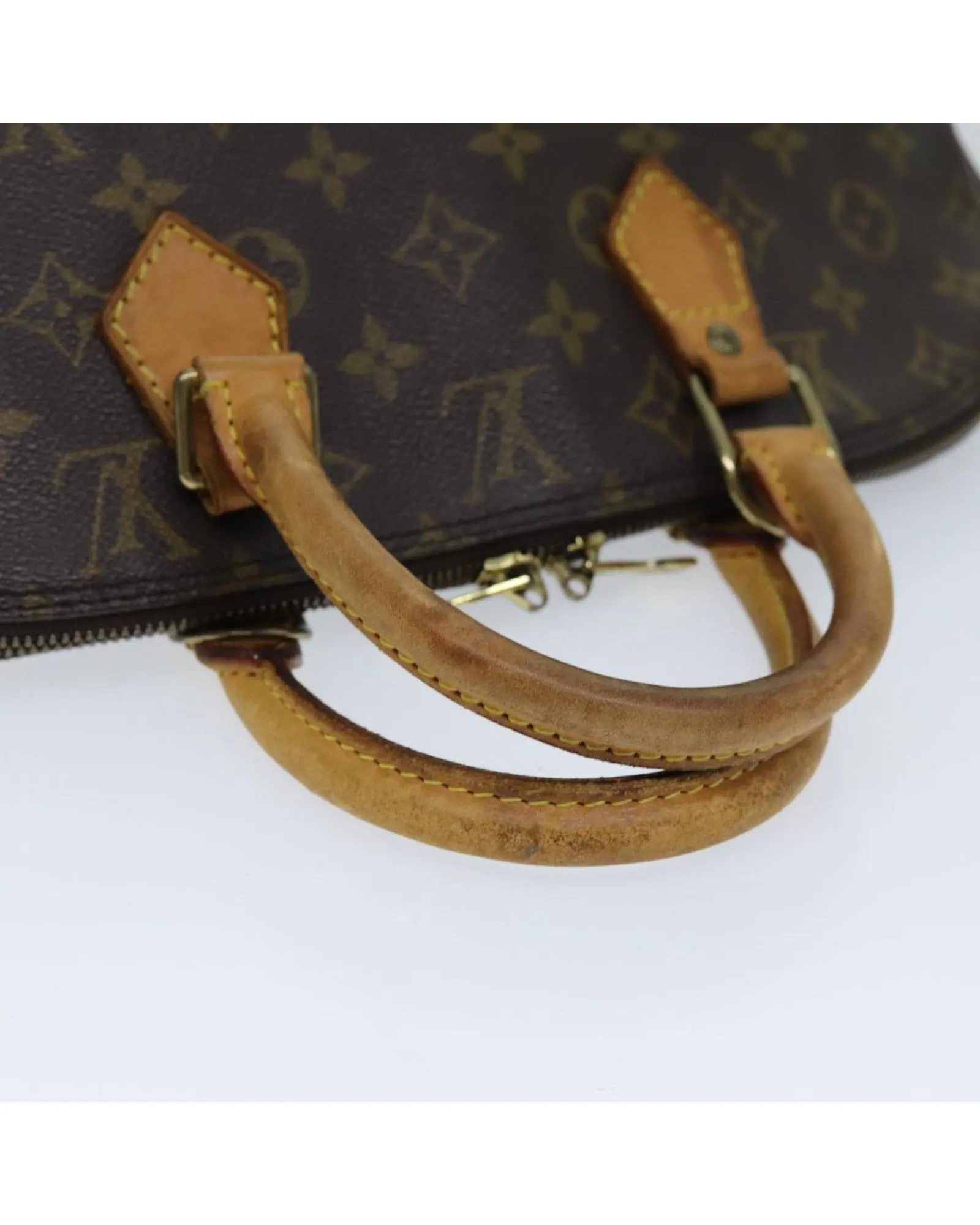 Monogram Canvas Hand Bag with Accessories - Used