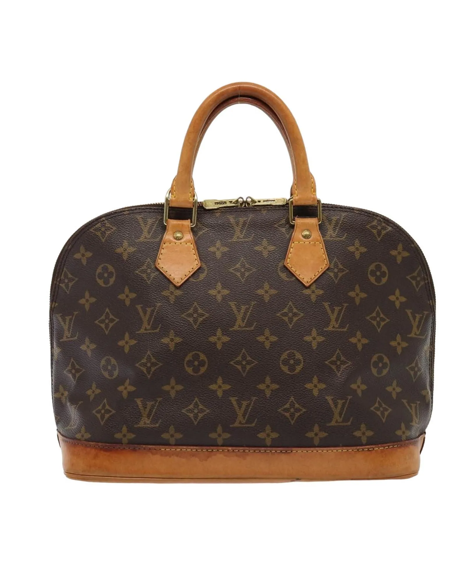 Monogram Canvas Hand Bag with Serial No. - Pre-owned