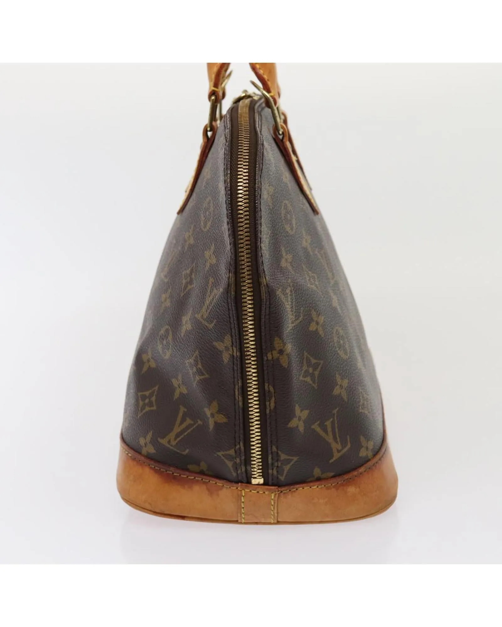 Monogram Canvas Hand Bag with Serial No. - Pre-owned