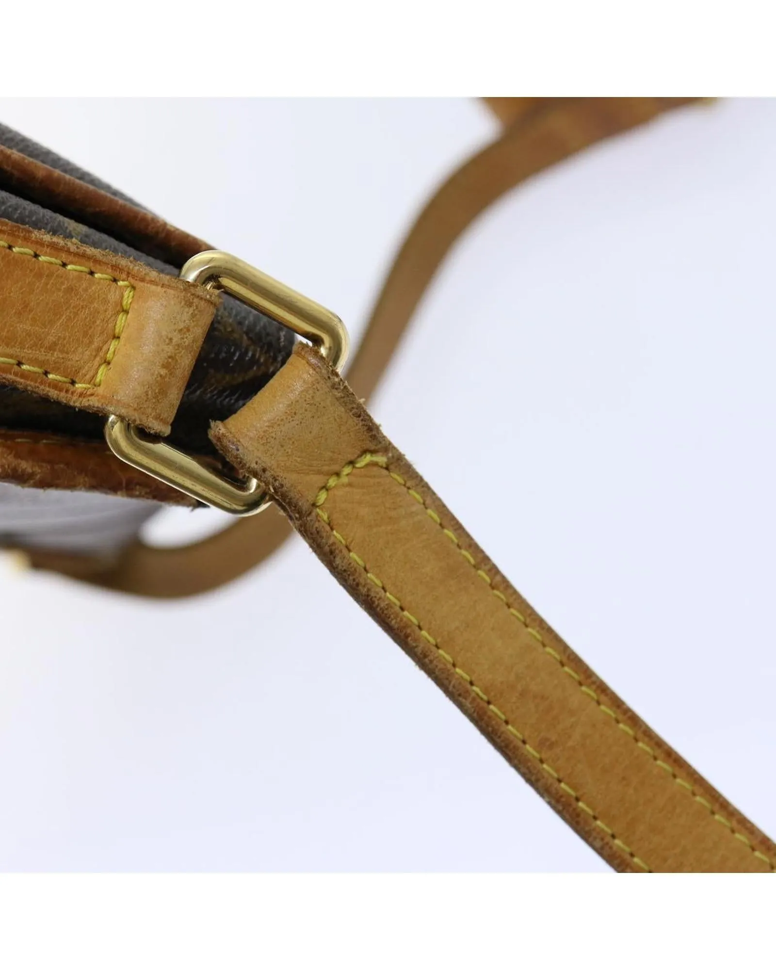 Monogram Canvas Shoulder Bag with Adjustable Strap - Authentic LV - France Made