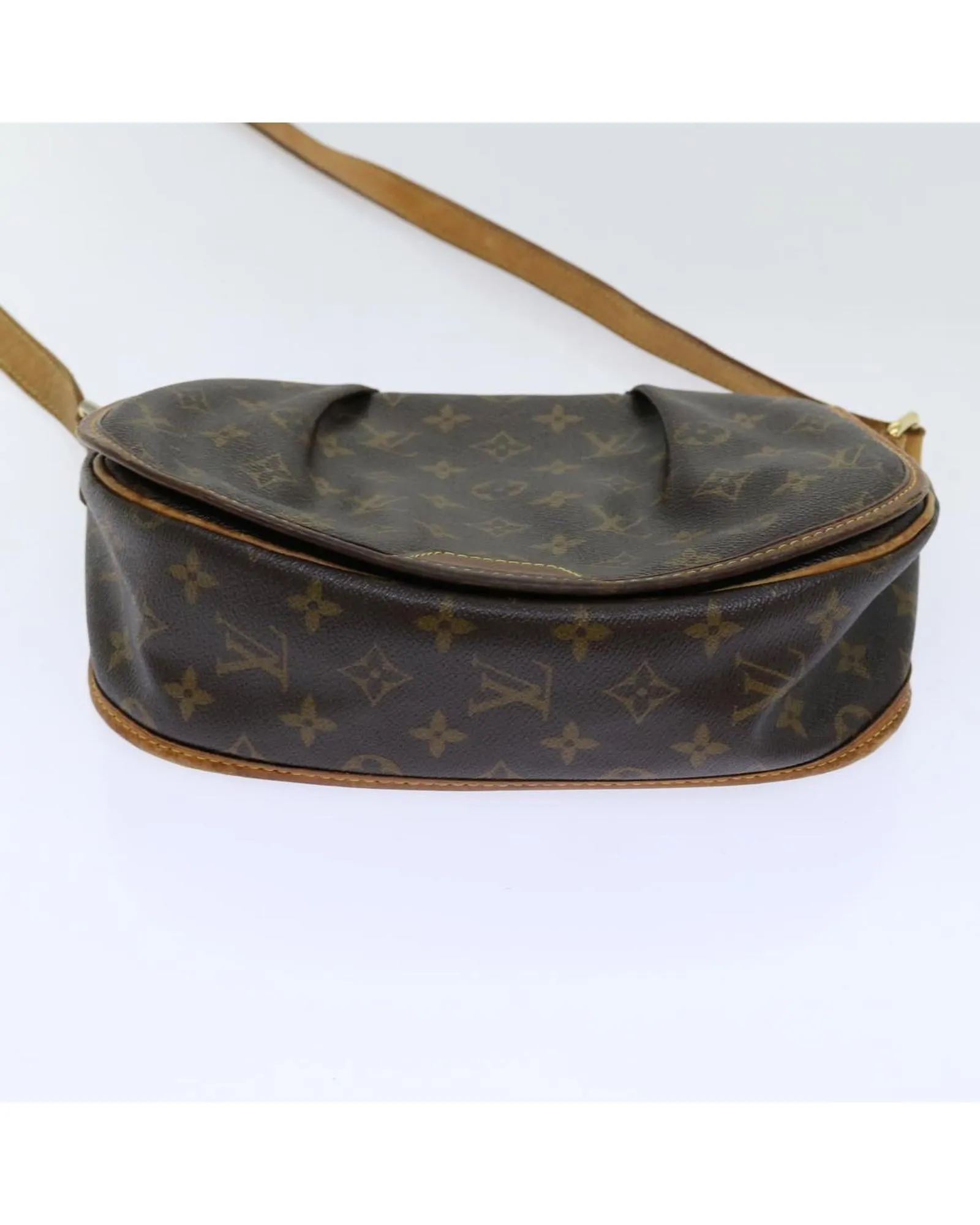 Monogram Canvas Shoulder Bag with Adjustable Strap - Authentic LV - France Made