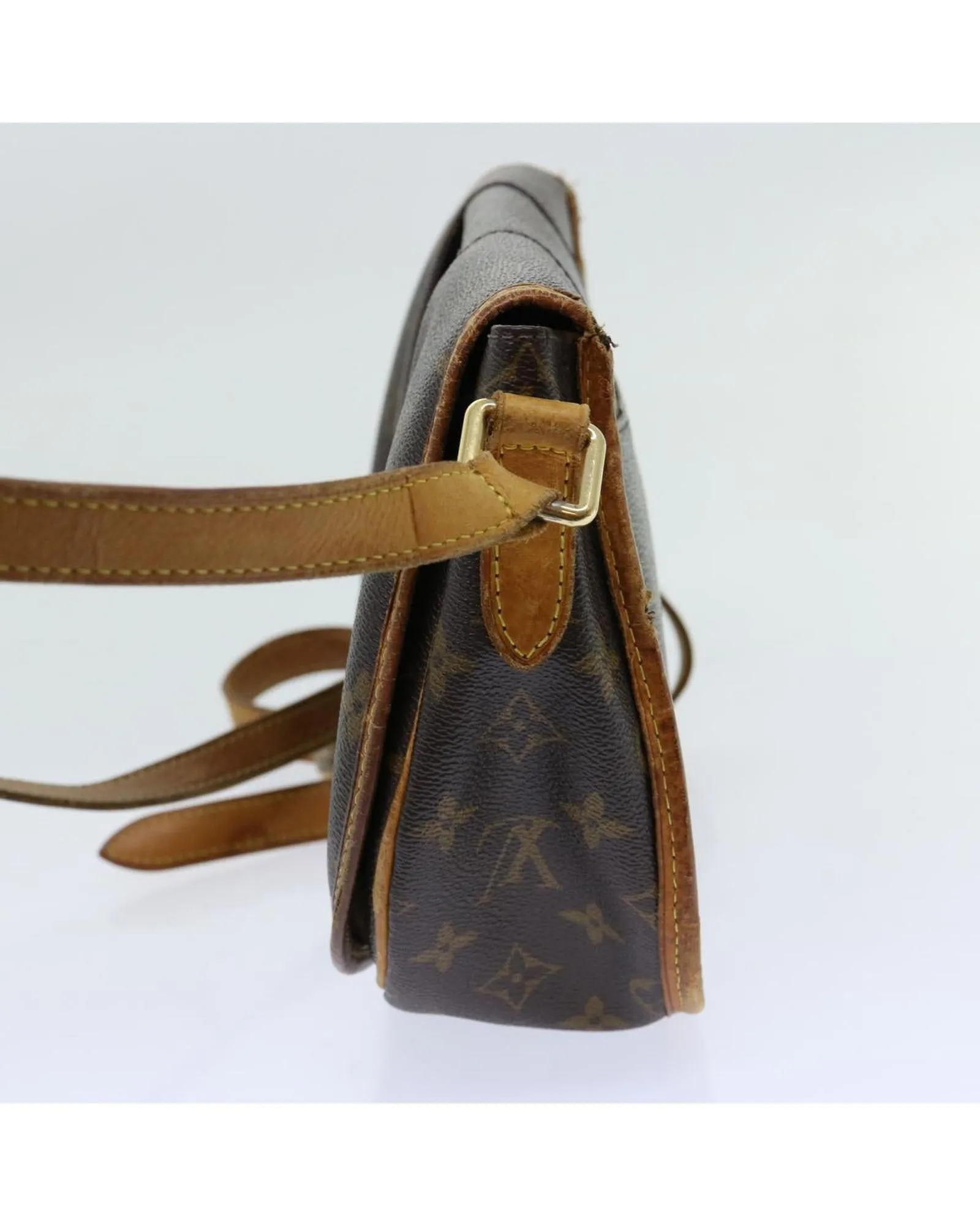 Monogram Canvas Shoulder Bag with Adjustable Strap - Authentic LV - France Made