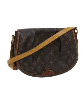 Monogram Canvas Shoulder Bag with Adjustable Strap - Authentic LV - France Made