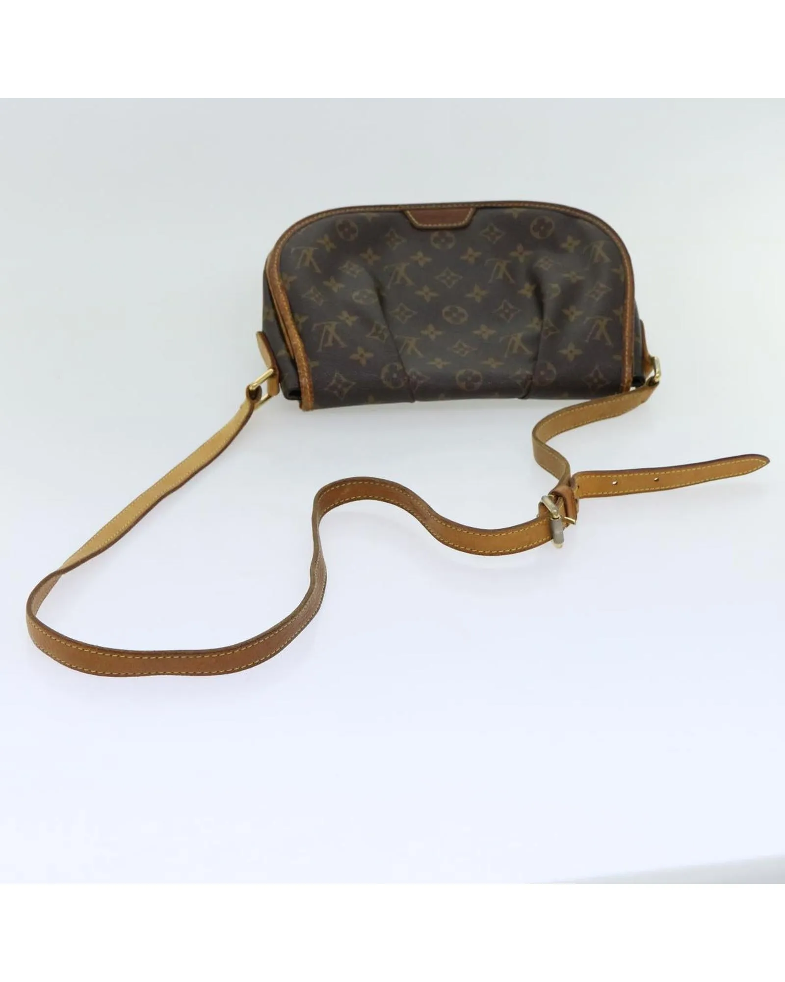 Monogram Canvas Shoulder Bag with Adjustable Strap - Authentic LV - France Made