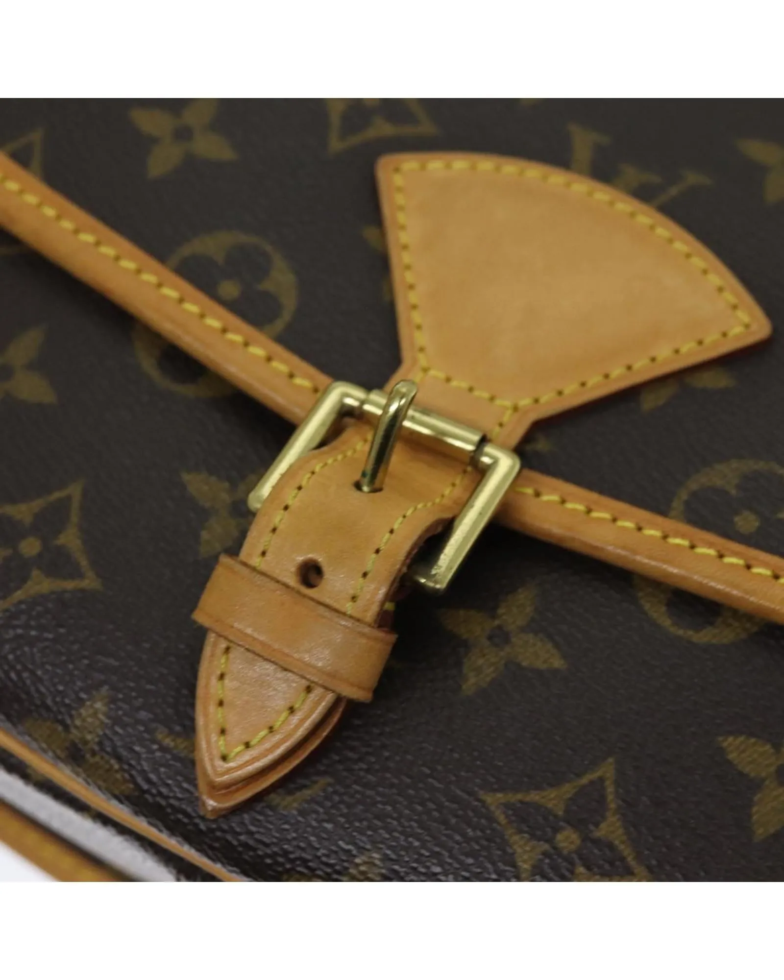 Monogram Canvas Shoulder Bag with Dust Bag - Excellent Condition