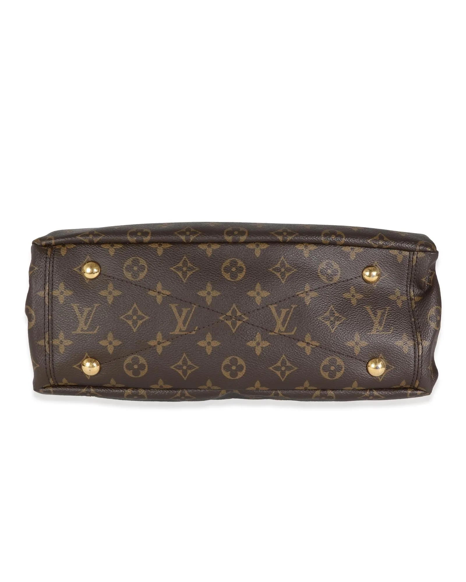 Monogram Canvas Shoulder Bag with Removable Straps