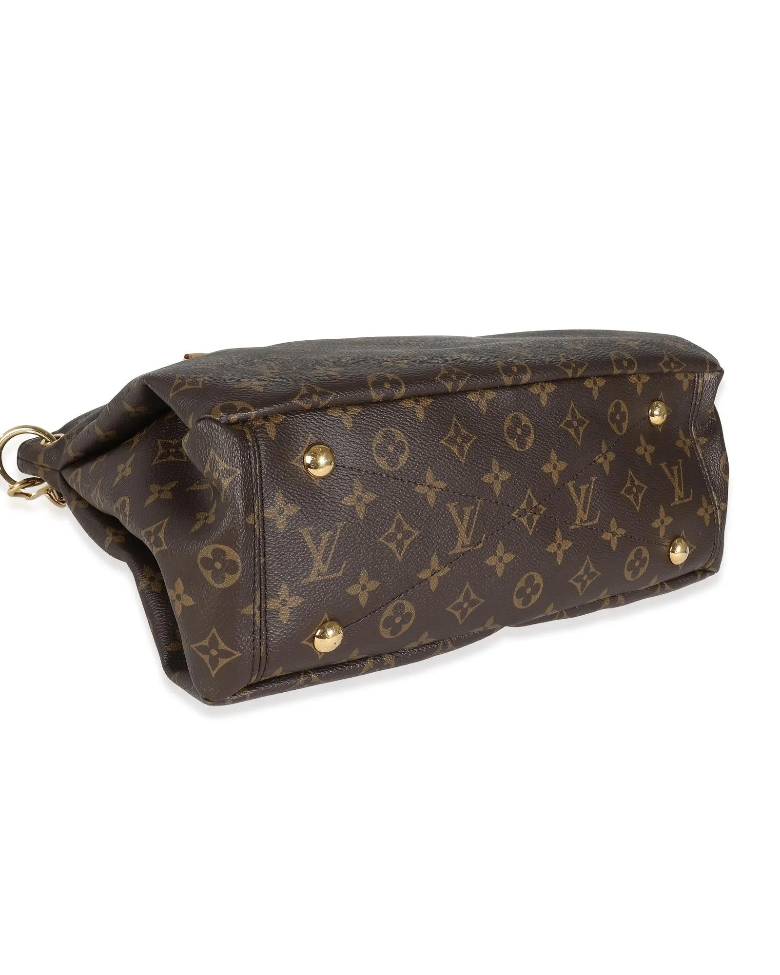 Monogram Canvas Shoulder Bag with Removable Straps