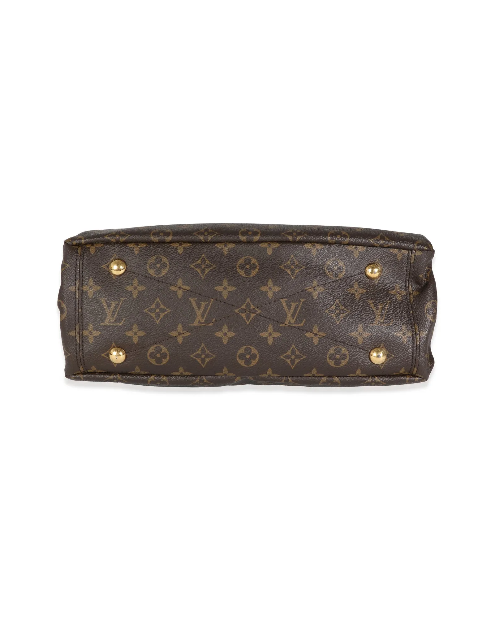 Monogram Canvas Shoulder Bag with Removable Straps