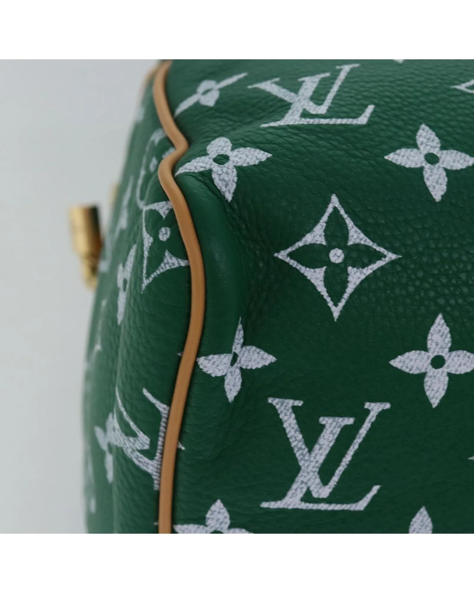 Monogram Canvas Speedy Bandouliere Handbag with Accessories
