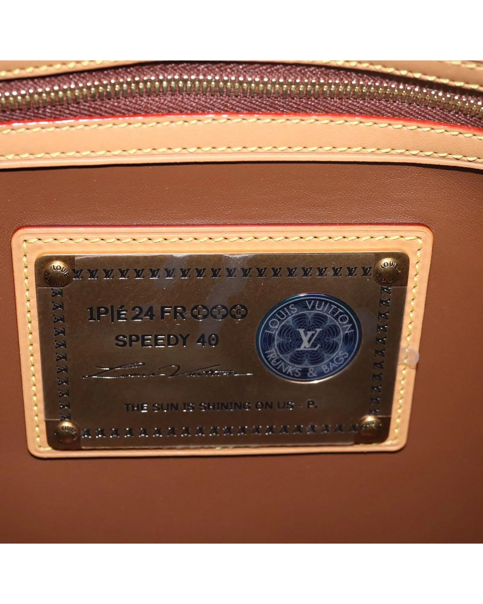 Monogram Canvas Speedy Bandouliere Handbag with Accessories
