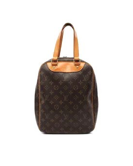 Monogram Canvas Zip Around Excursion Bag