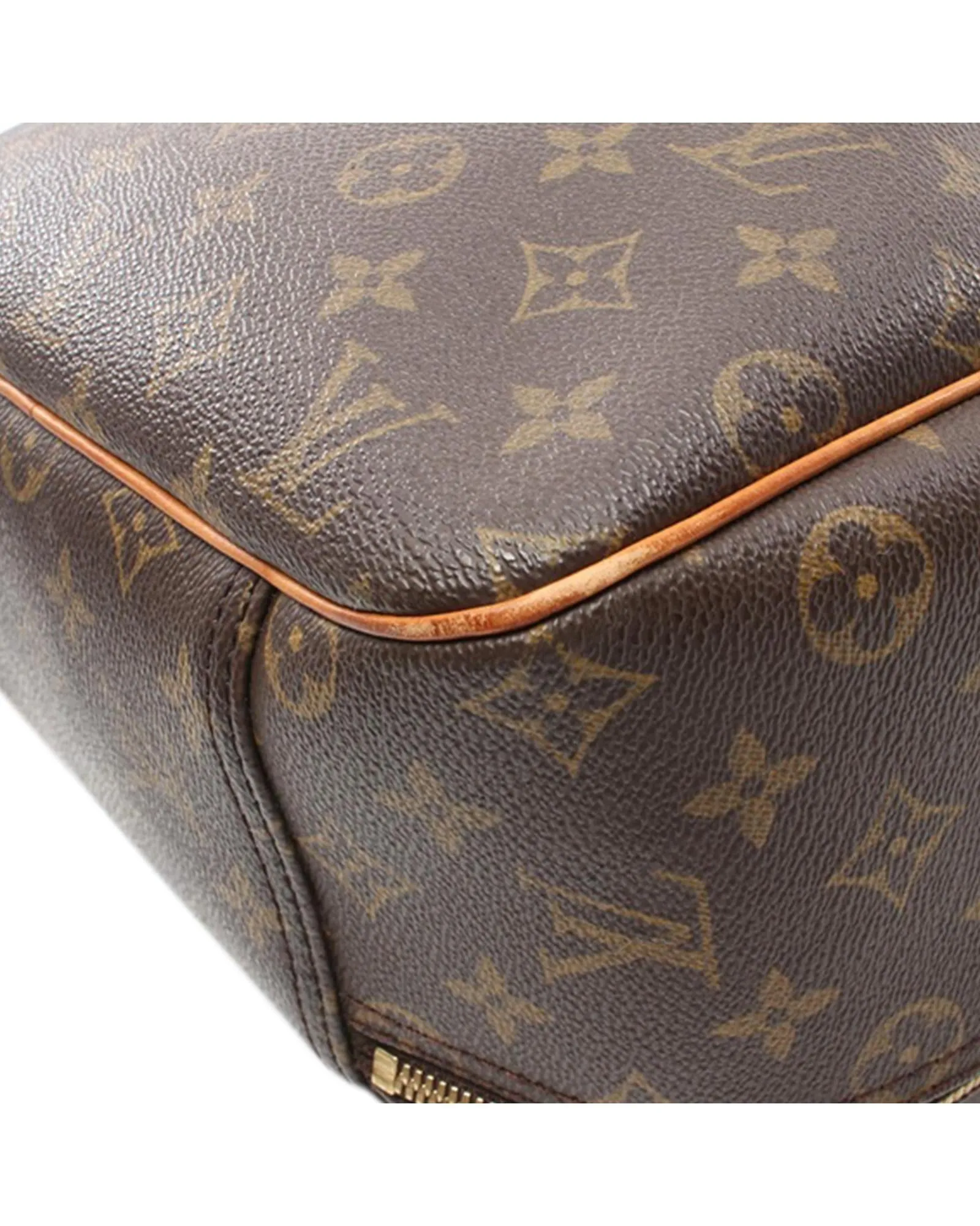 Monogram Canvas Zip Around Excursion Bag