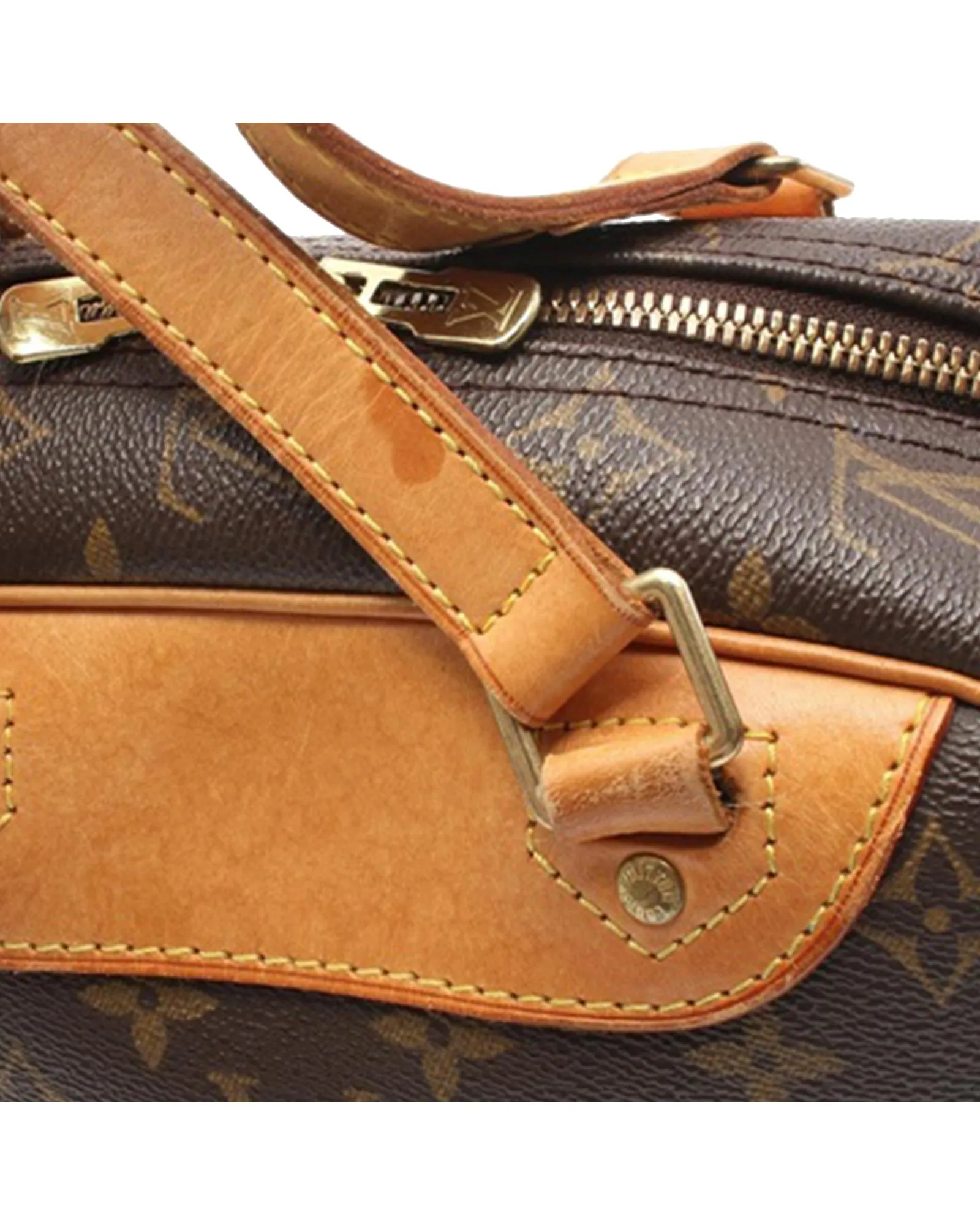 Monogram Canvas Zip Around Excursion Bag