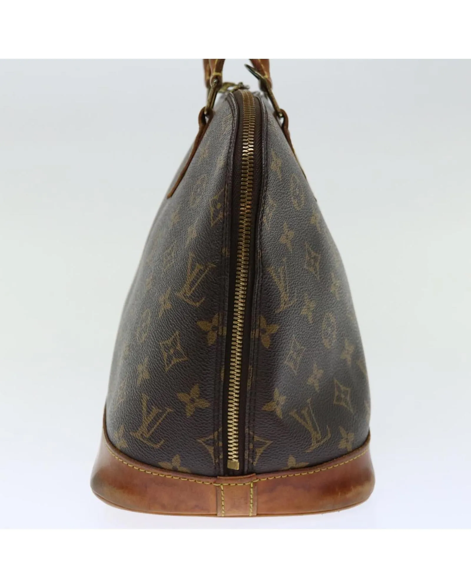 Monogram Hand Bag with Rubbing and Scratches Made in France