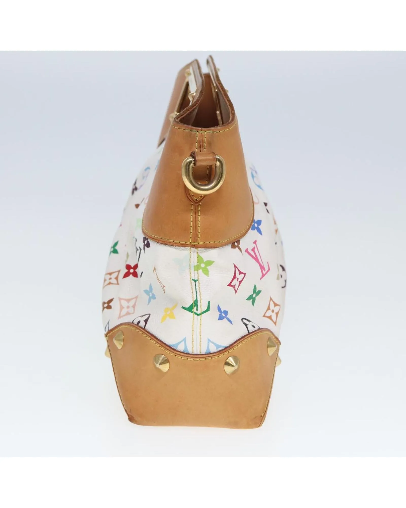 Monogram Multicolor Judy MM Hand Bag with Dust Bag and Shoulder Strap