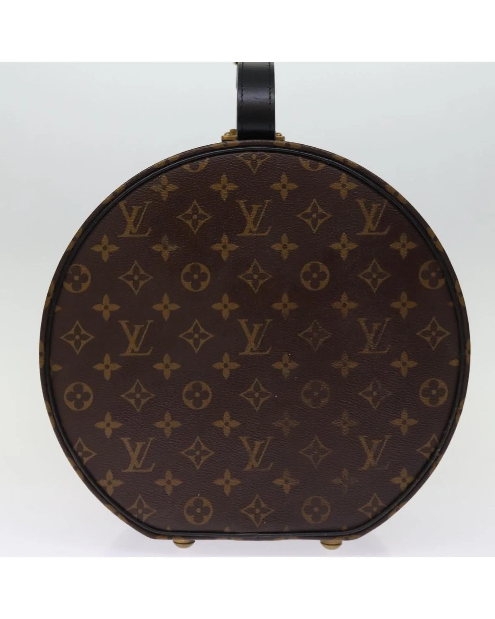Monogram Reverse Canvas Hand Bag with Dust Bag and Key Tag