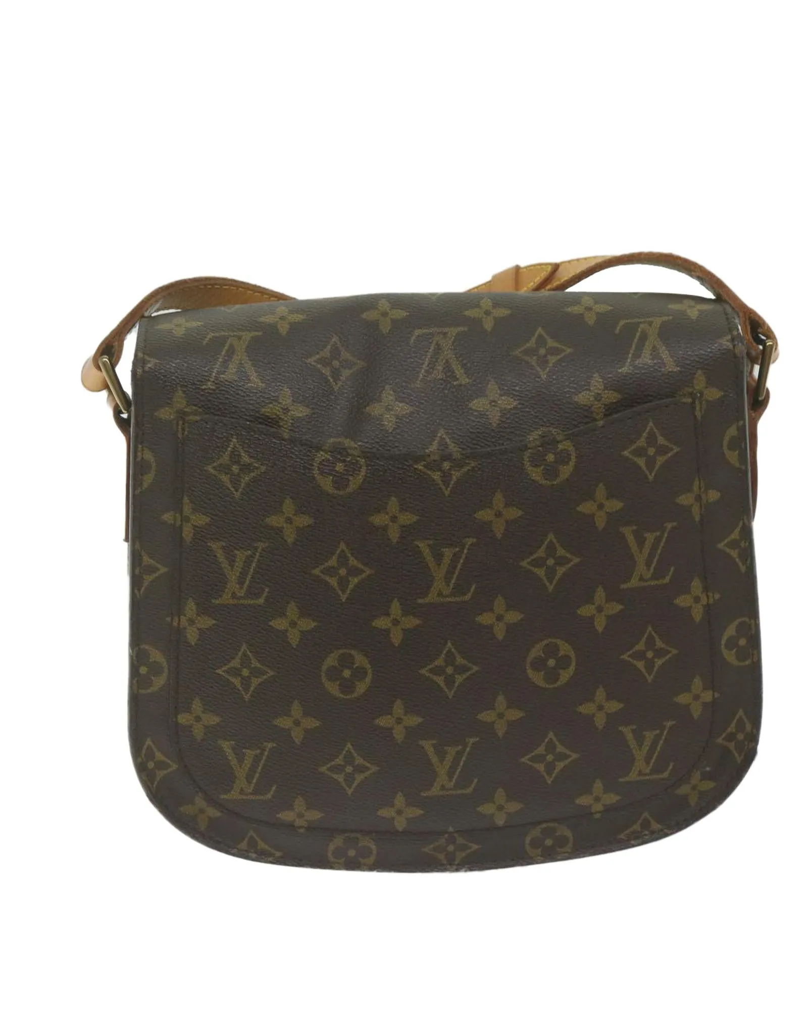 Monogram Shoulder Bag with Adjustable Strap - C Rank
