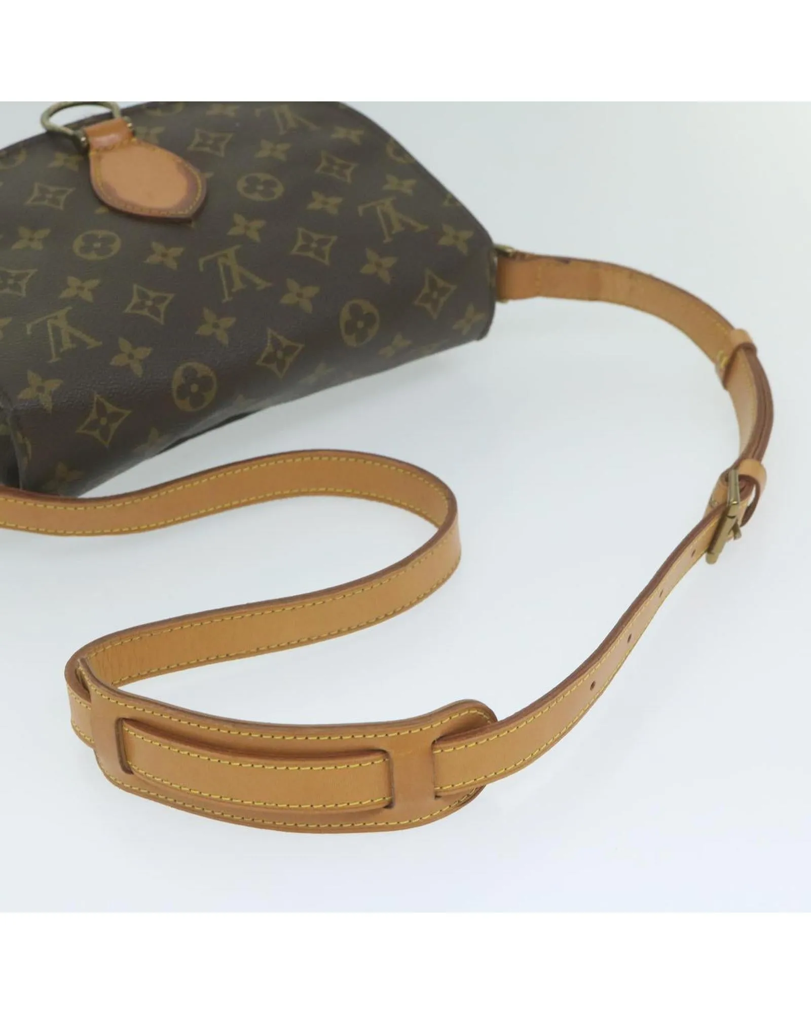 Monogram Shoulder Bag with Adjustable Strap - C Rank