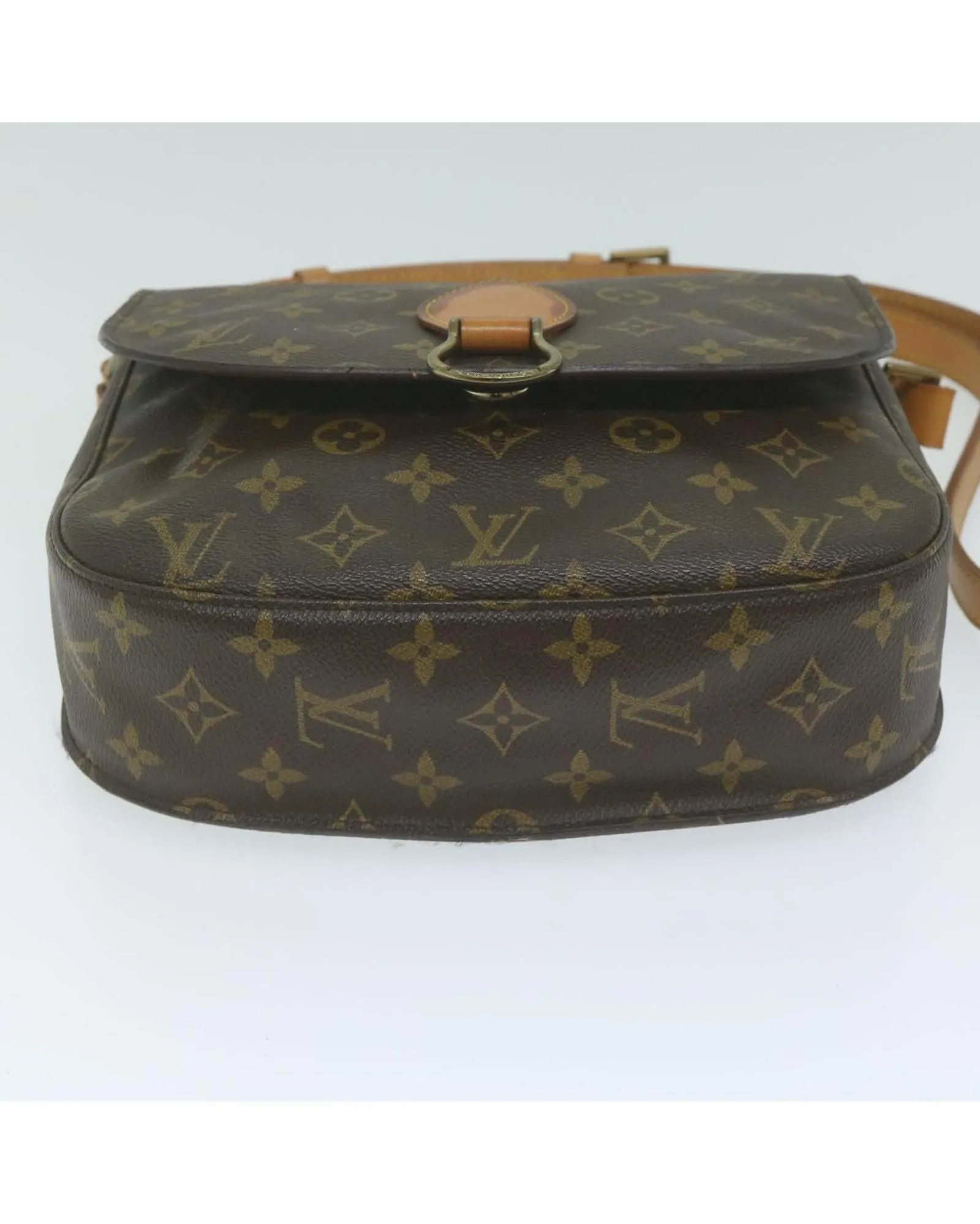 Monogram Shoulder Bag with Adjustable Strap - C Rank