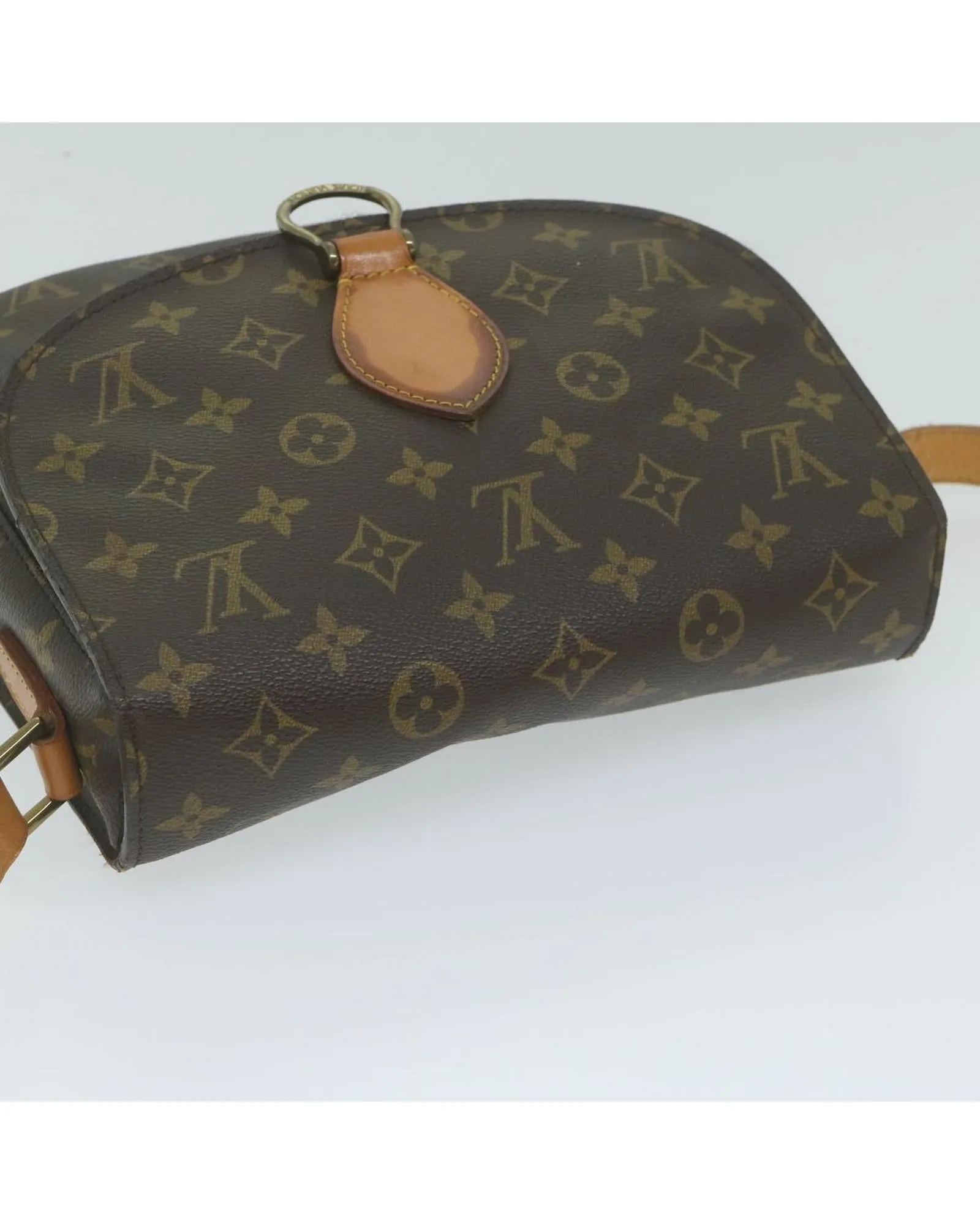 Monogram Shoulder Bag with Adjustable Strap - C Rank