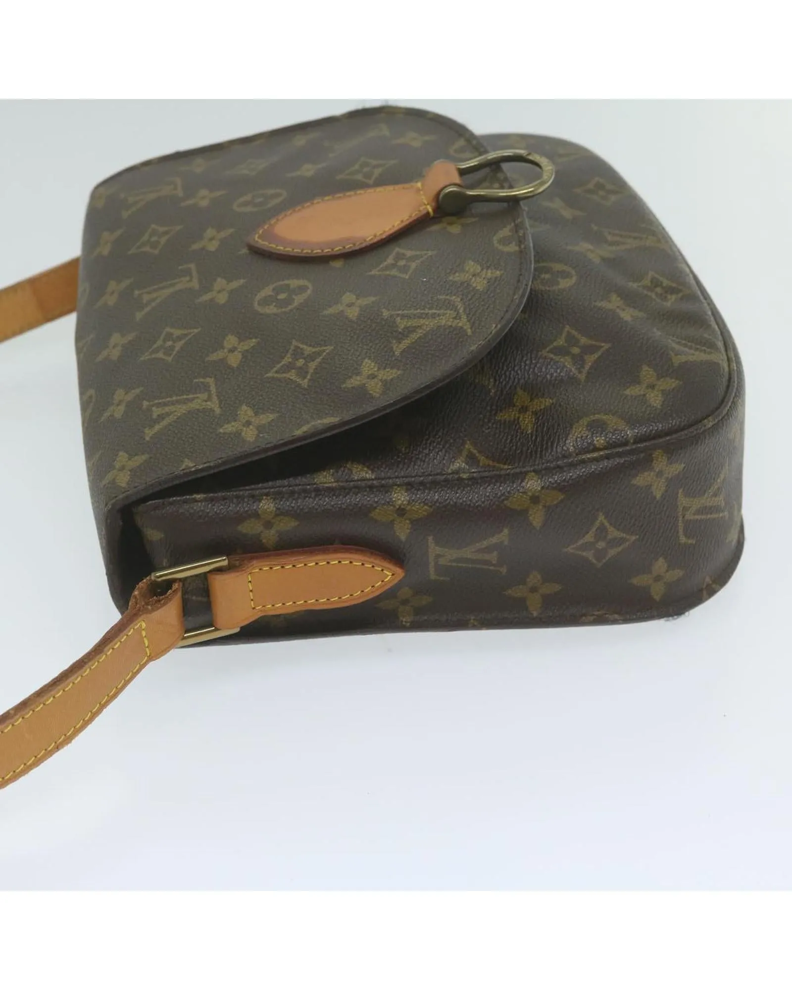Monogram Shoulder Bag with Adjustable Strap - C Rank