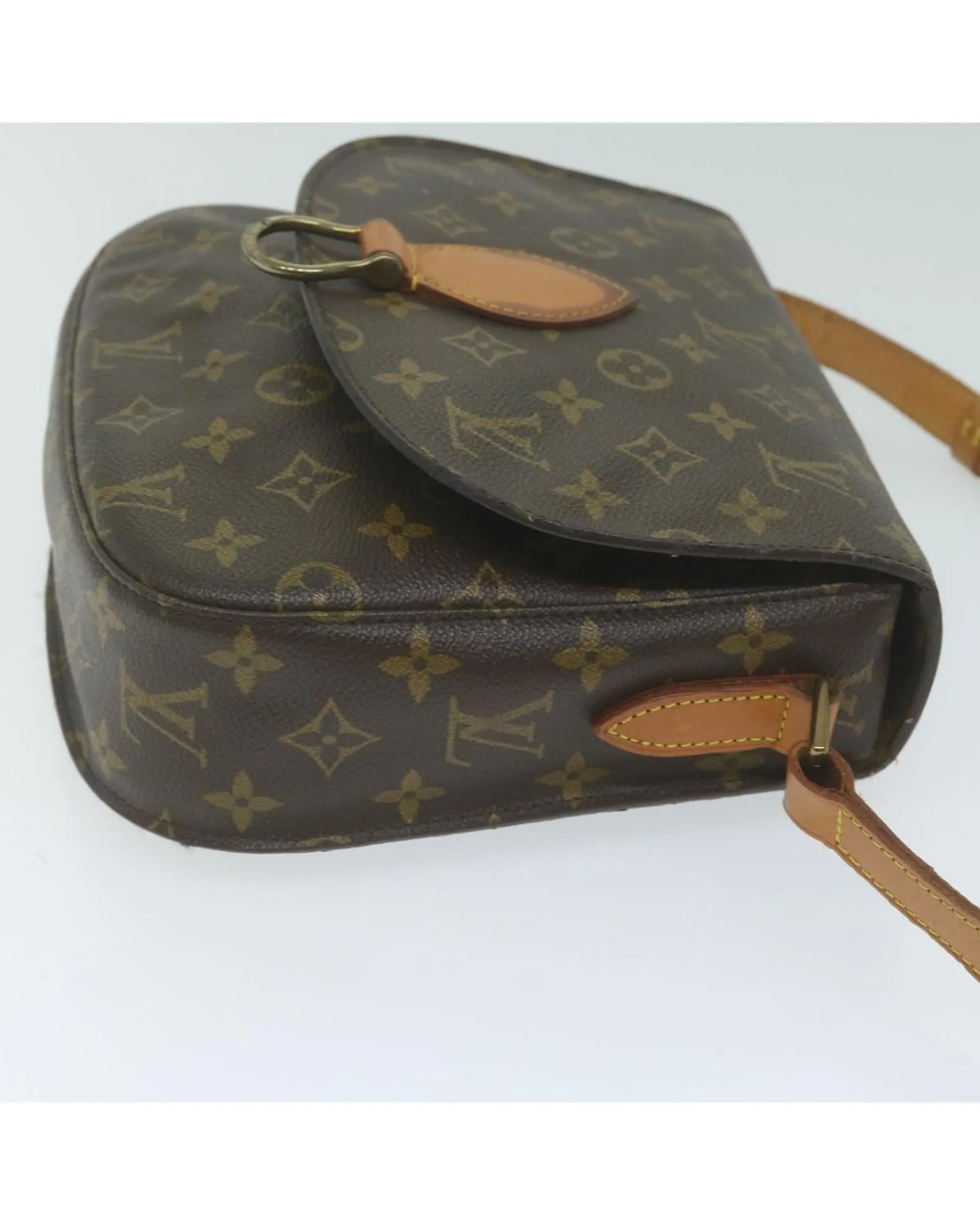 Monogram Shoulder Bag with Adjustable Strap - C Rank