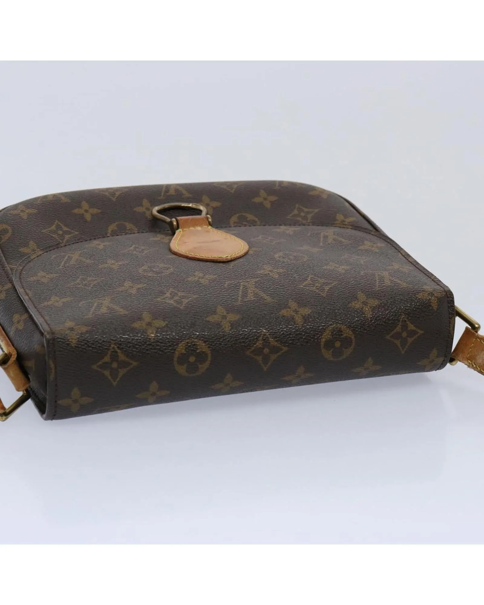 Monogram Shoulder Bag with Adjustable Strap - France Made