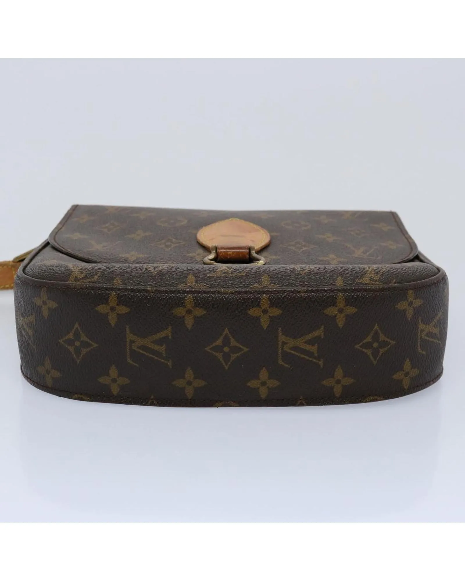 Monogram Shoulder Bag with Adjustable Strap - France Made